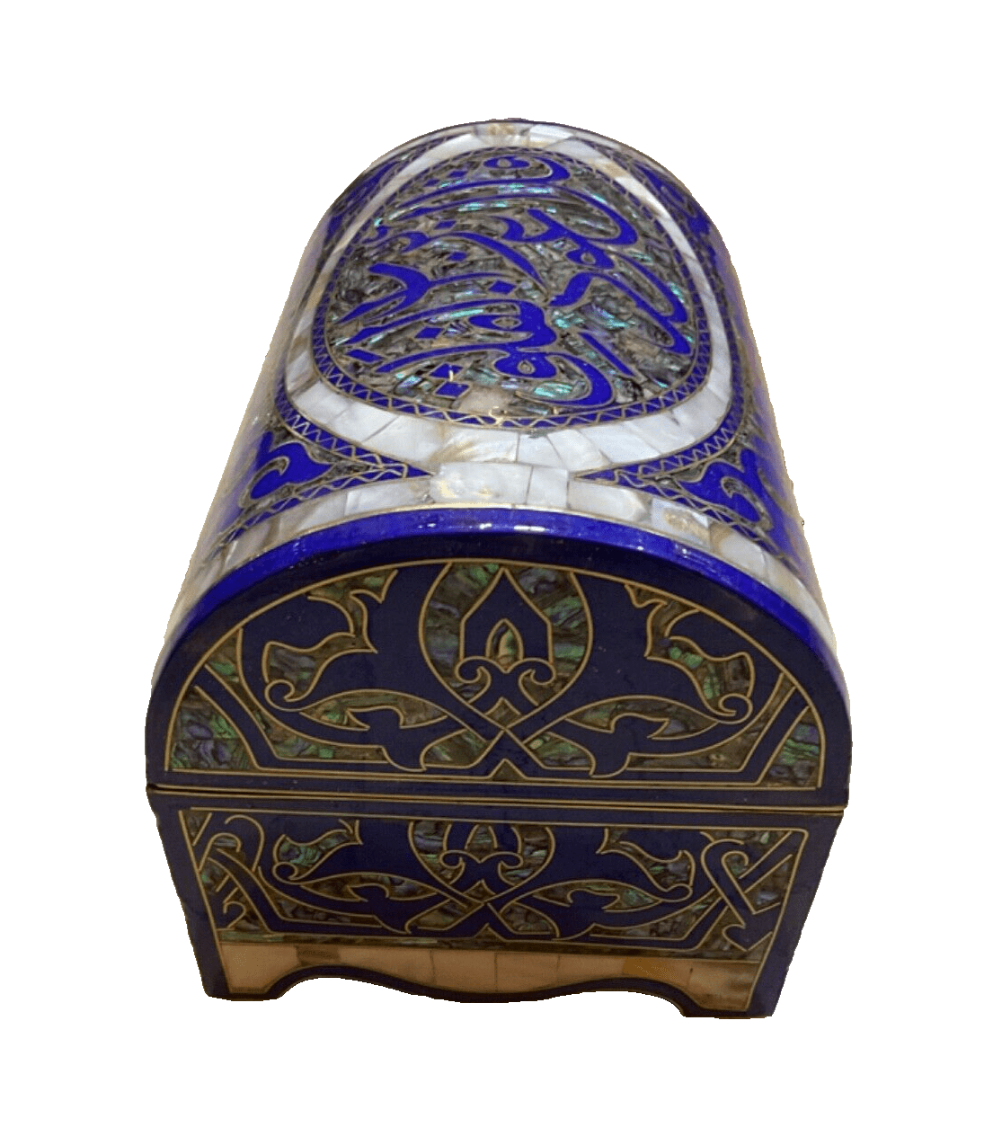 Handmade Wooden Jewelry Box Wood Trinket Storage Wood Box Mother of Pearl Inlay - Laila Hand Made Gifts