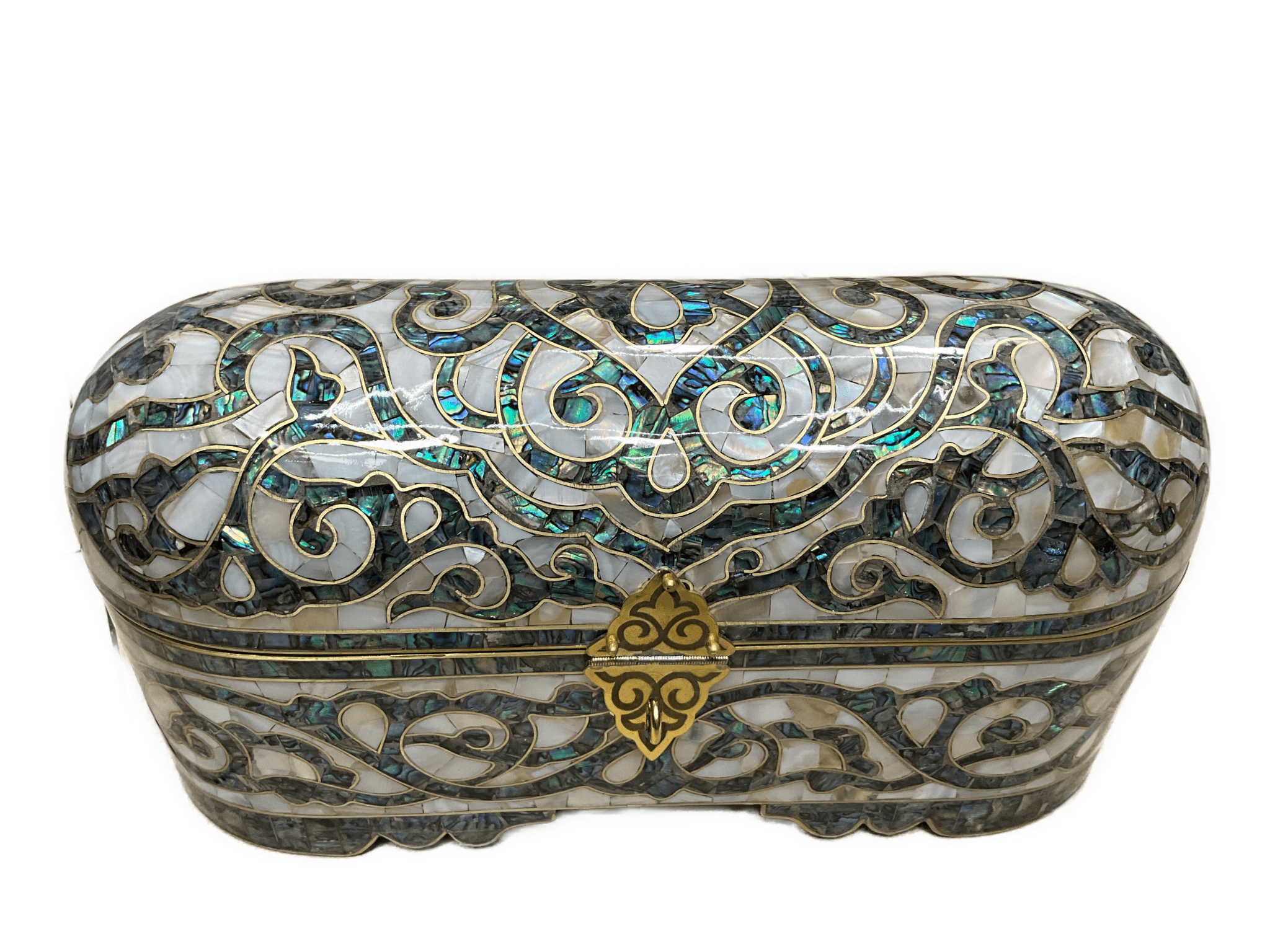 Luxury Mother of Pearl Handmade Wooden Jewelry Box - Laila Hand Made Gifts