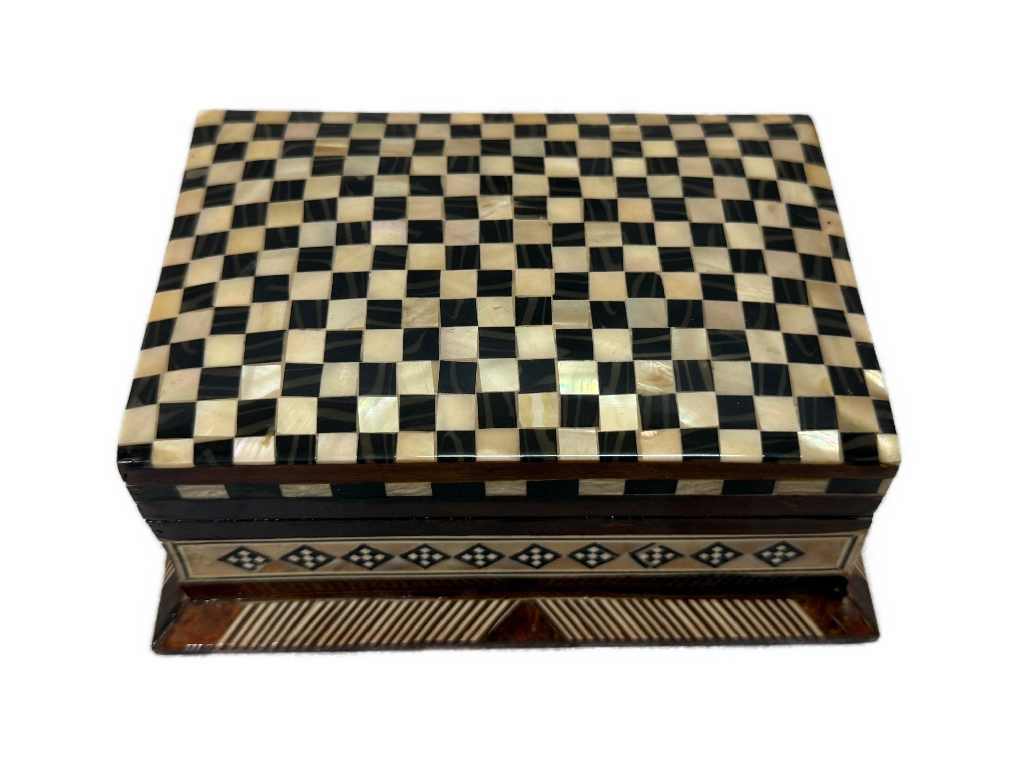 Handmade Mother of Pearl Keepsake Box – Luxury Wooden Gift Box - Laila Hand Made Gifts