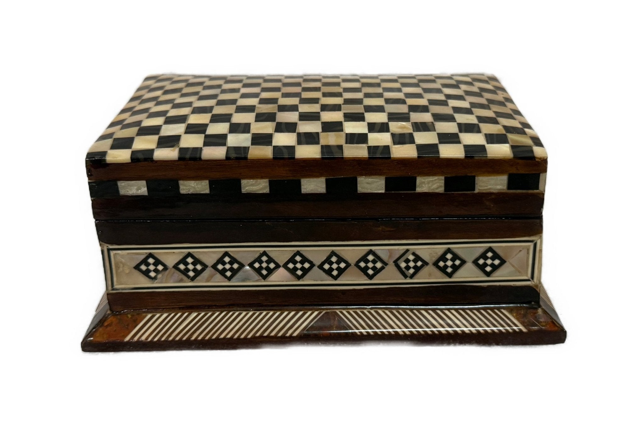 Handmade Mother of Pearl Keepsake Box – Luxury Wooden Gift Box - Laila Hand Made Gifts
