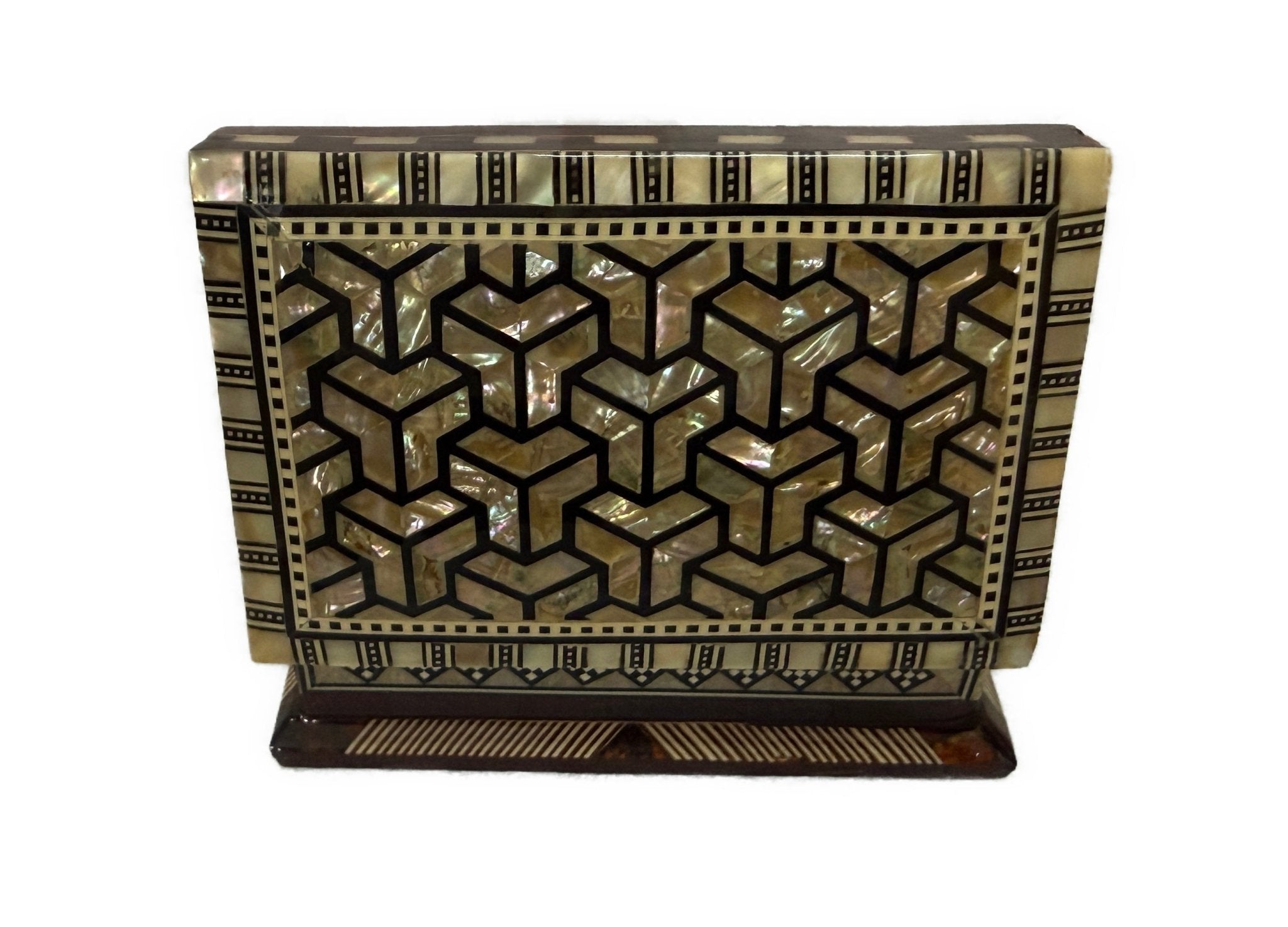 Handcrafted Mother of Pearl Keepsake Box – Luxury Wooden Jewelry Box - Laila Hand Made Gifts