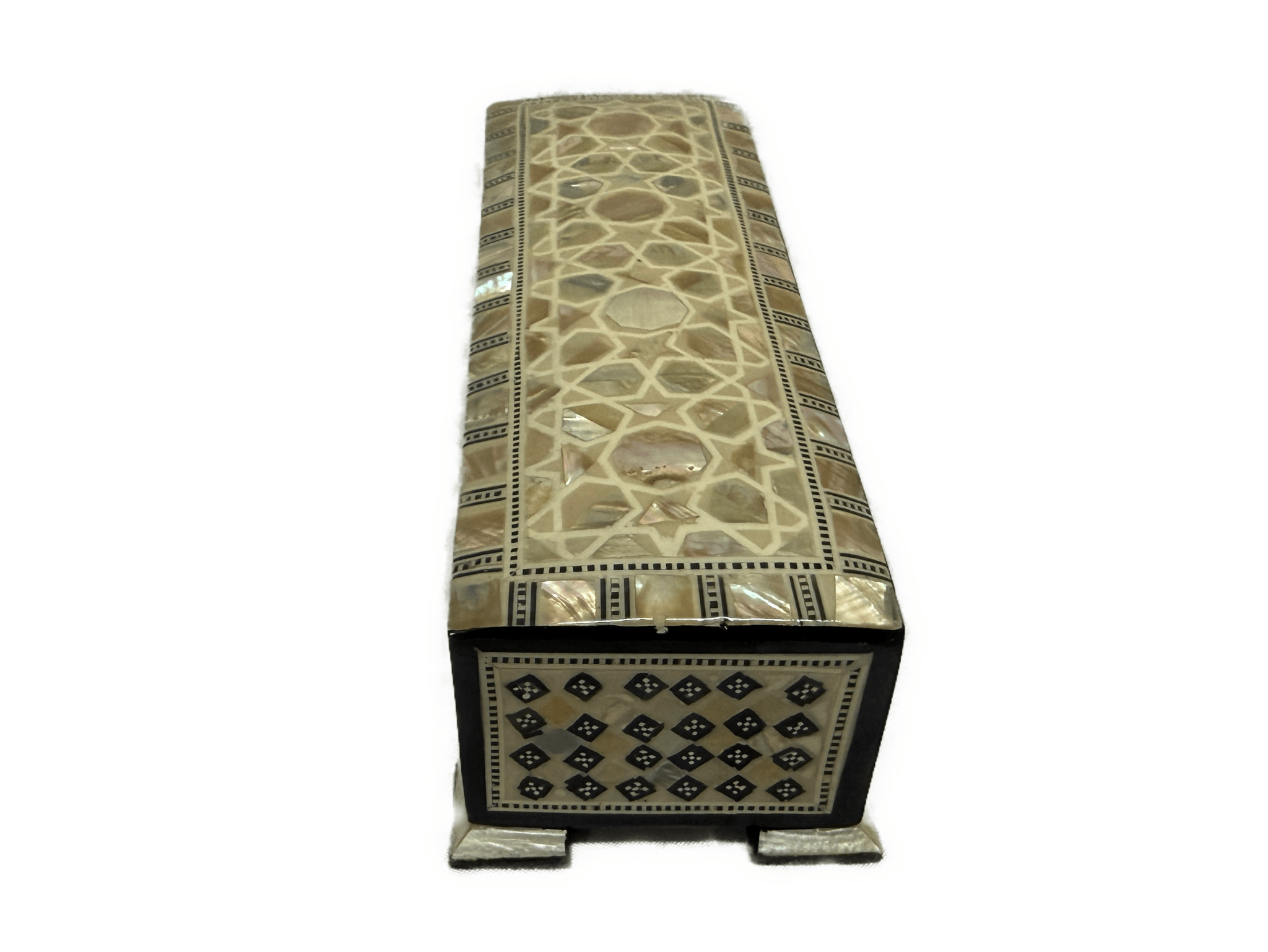 Handmade Mother of Pearl Jewelry Box with Sliding Drawer – Luxury Wooden Keepsake Box - Laila Hand Made Gifts