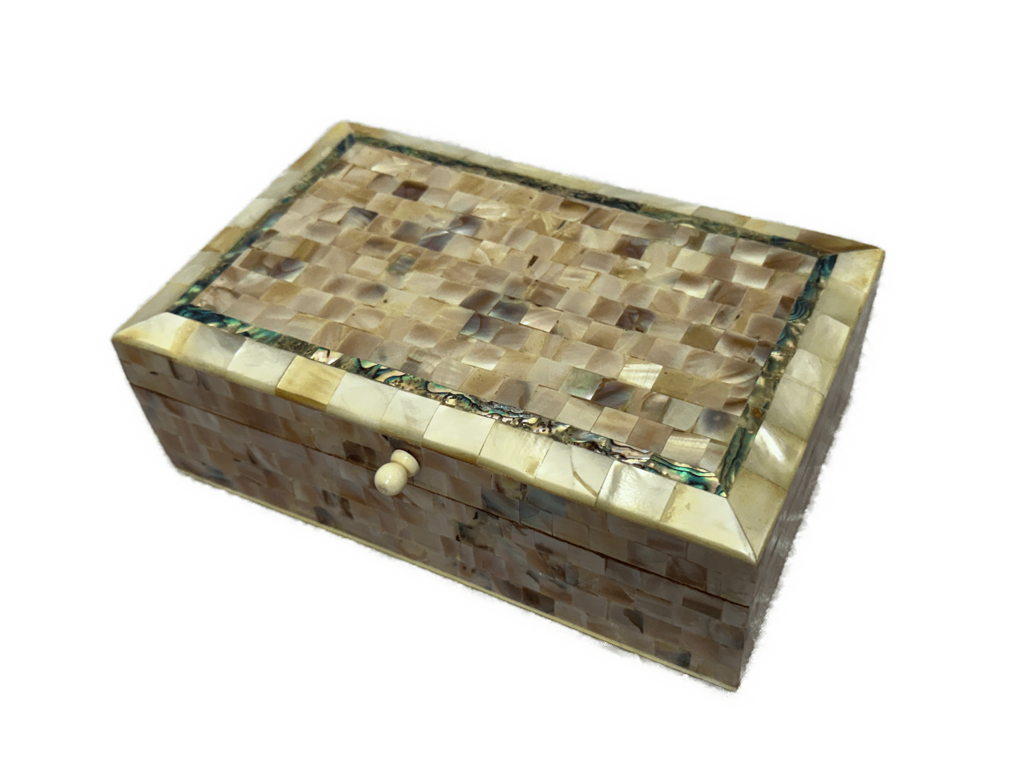 Handmade Mother of Pearl Jewelry Box Wooden Keepsake Box - Laila Hand Made Gifts