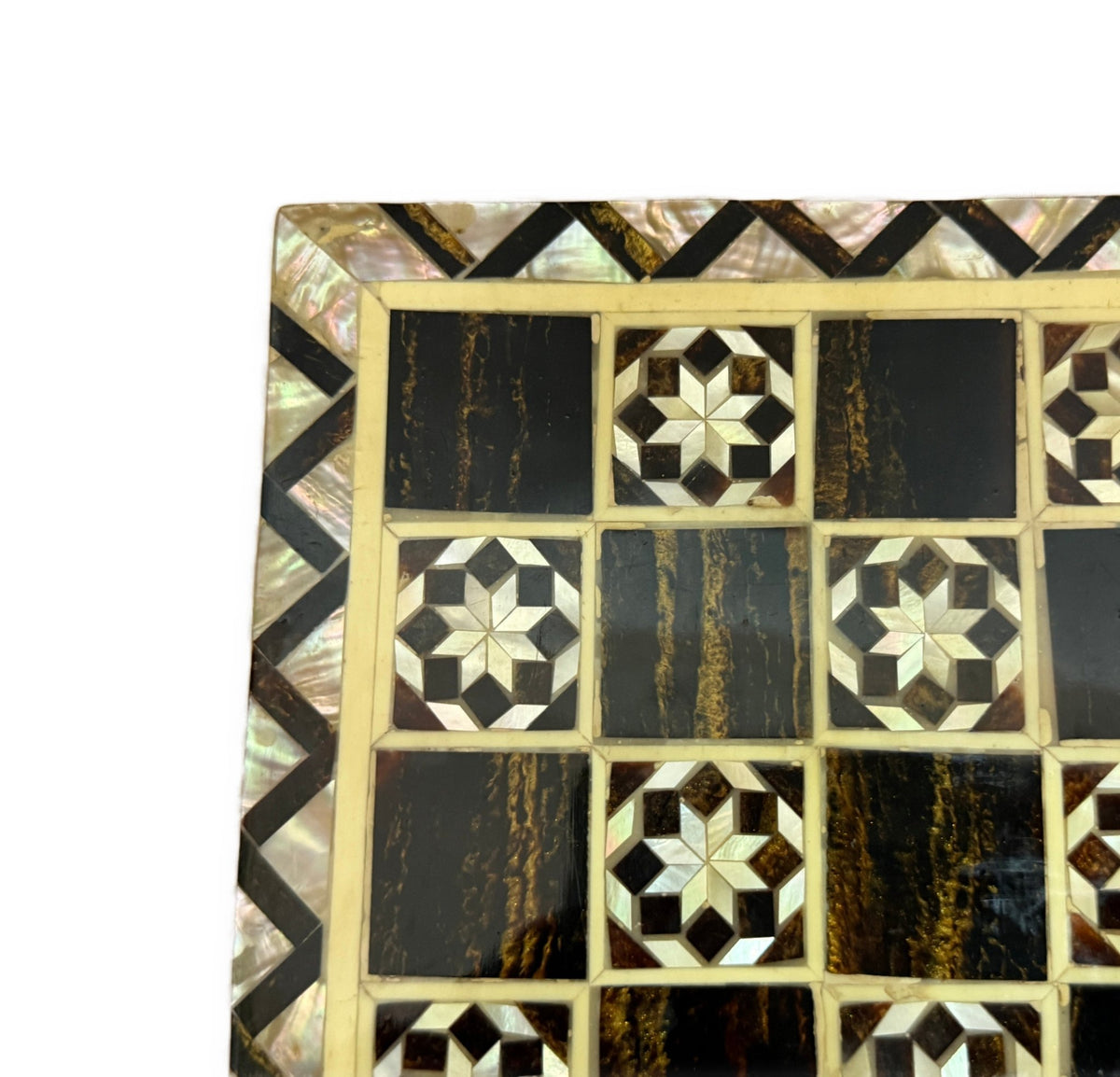 Luxury Handmade Mother of Pearl Backgammon & Chess Board | Egyptian Wooden Game Set (Copy) - Laila Hand Made Gifts