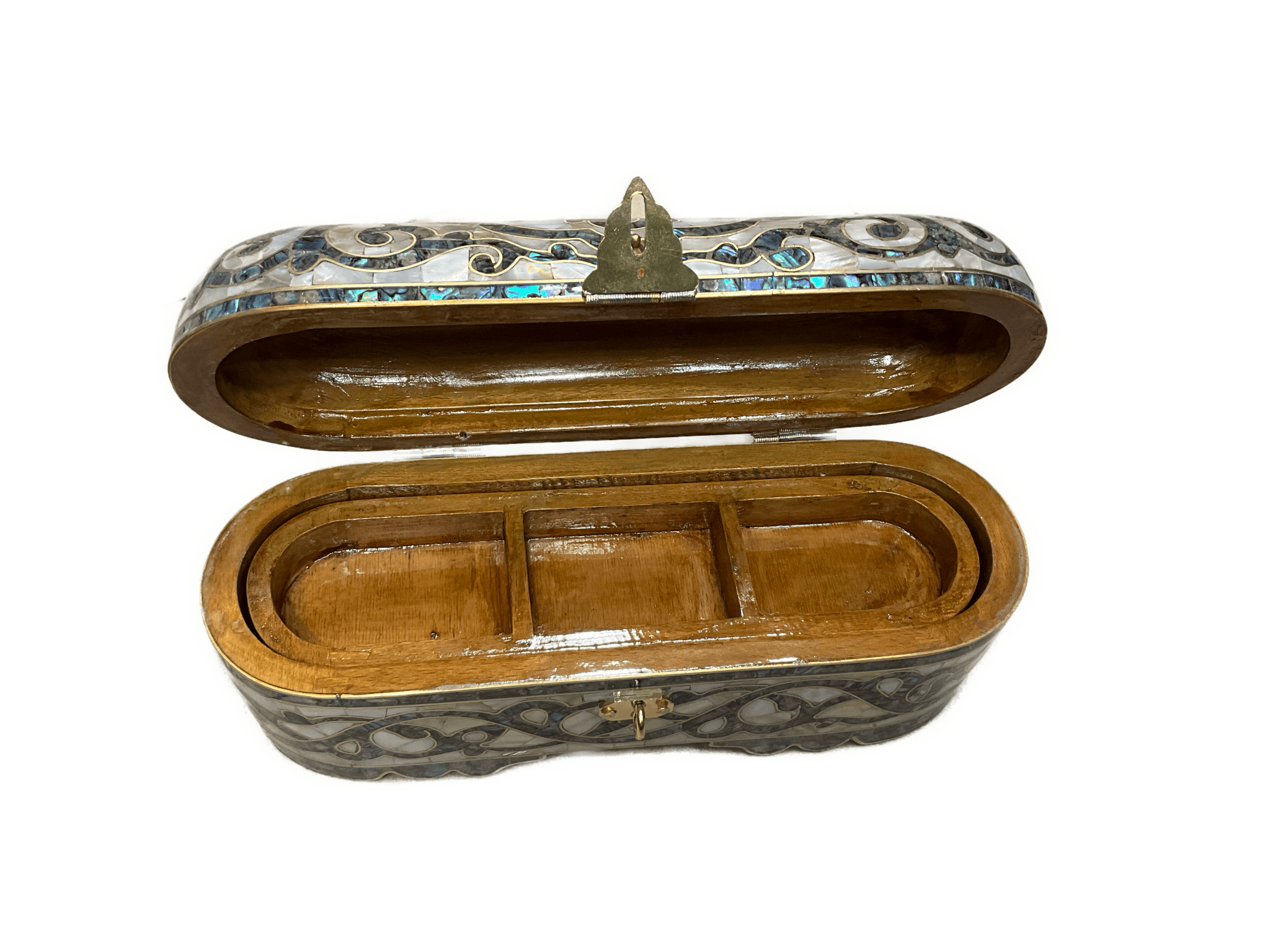 Luxury Mother of Pearl Handmade Wooden Jewelry Box - Laila Hand Made Gifts