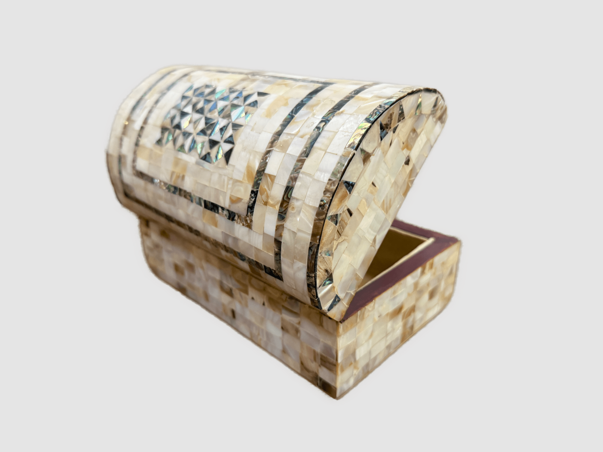 Handmade Mother of Pearl Jewelry Box – Unique Keepsake Gift - Laila Hand Made Gifts