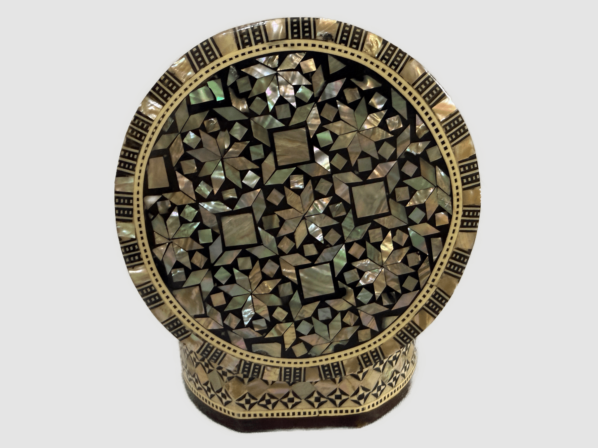 Handmade Mother of Pearl Jewelry Box – Egyptian Inlay Wooden Trinket Box - Laila Hand Made Gifts