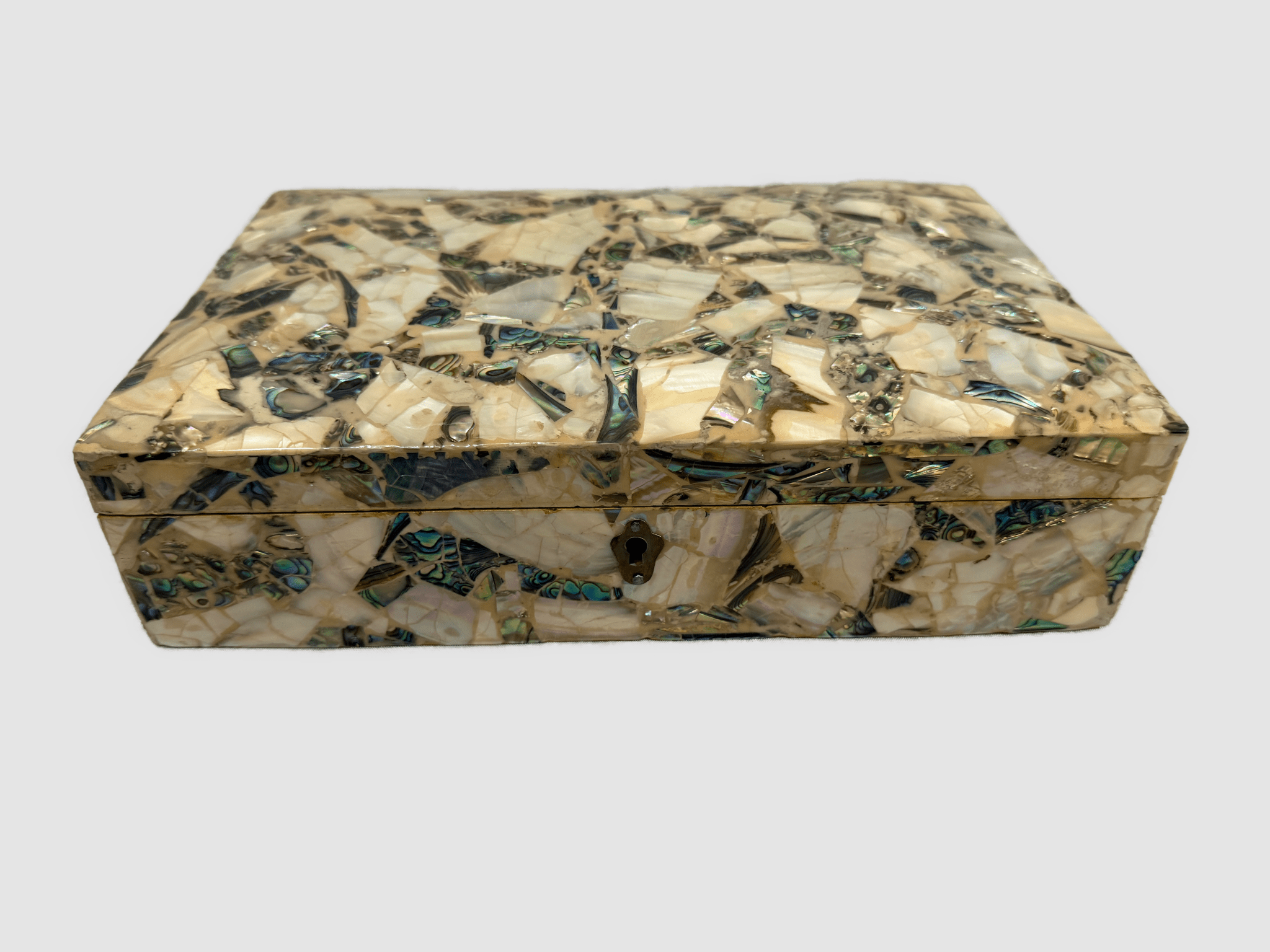 Handmade Mother of Pearl Jewelry Box – Solid Wood Luxury Storage Box - Laila Hand Made Gifts