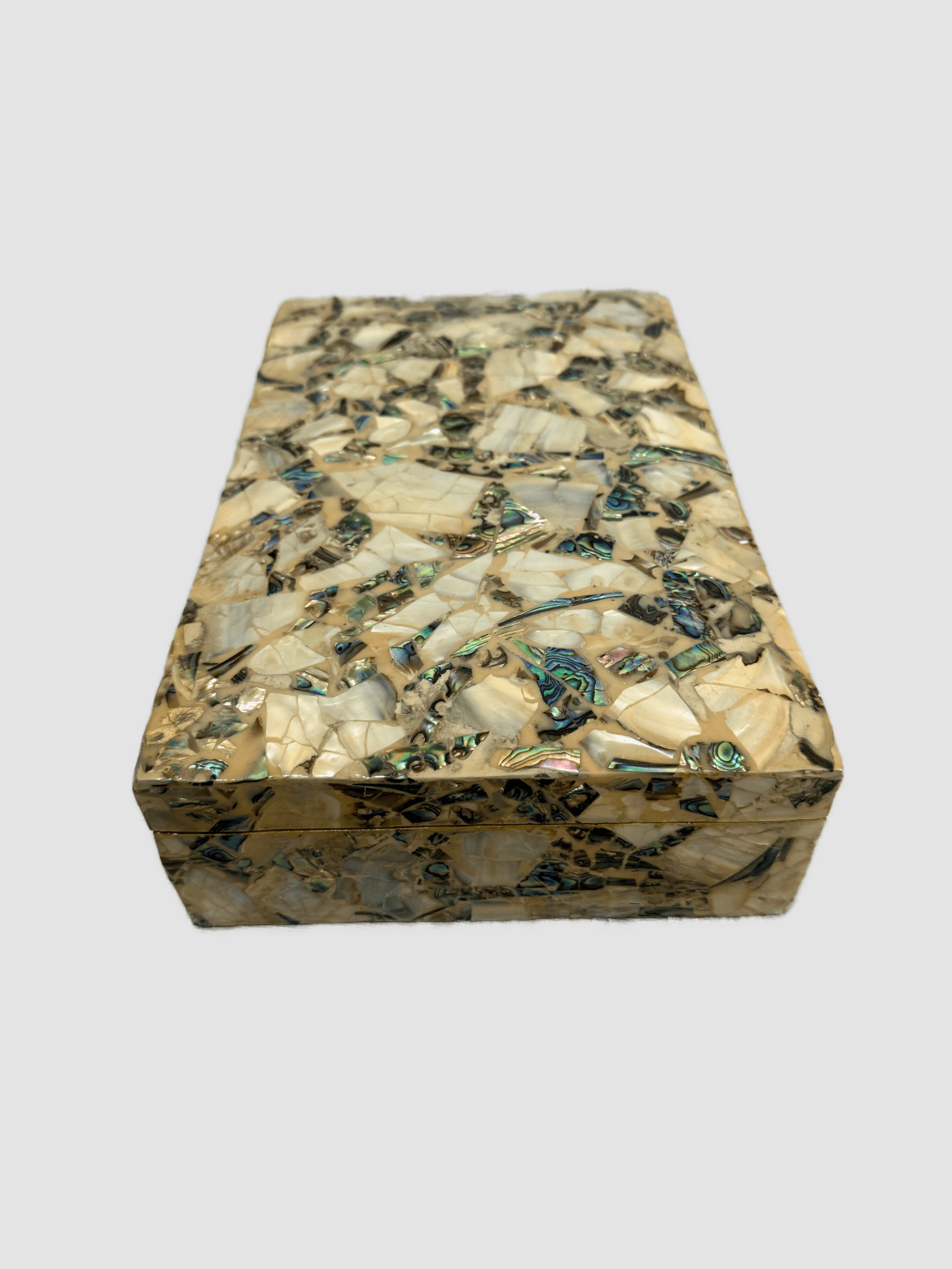 Handmade Mother of Pearl Jewelry Box – Solid Wood Luxury Storage Box - Laila Hand Made Gifts