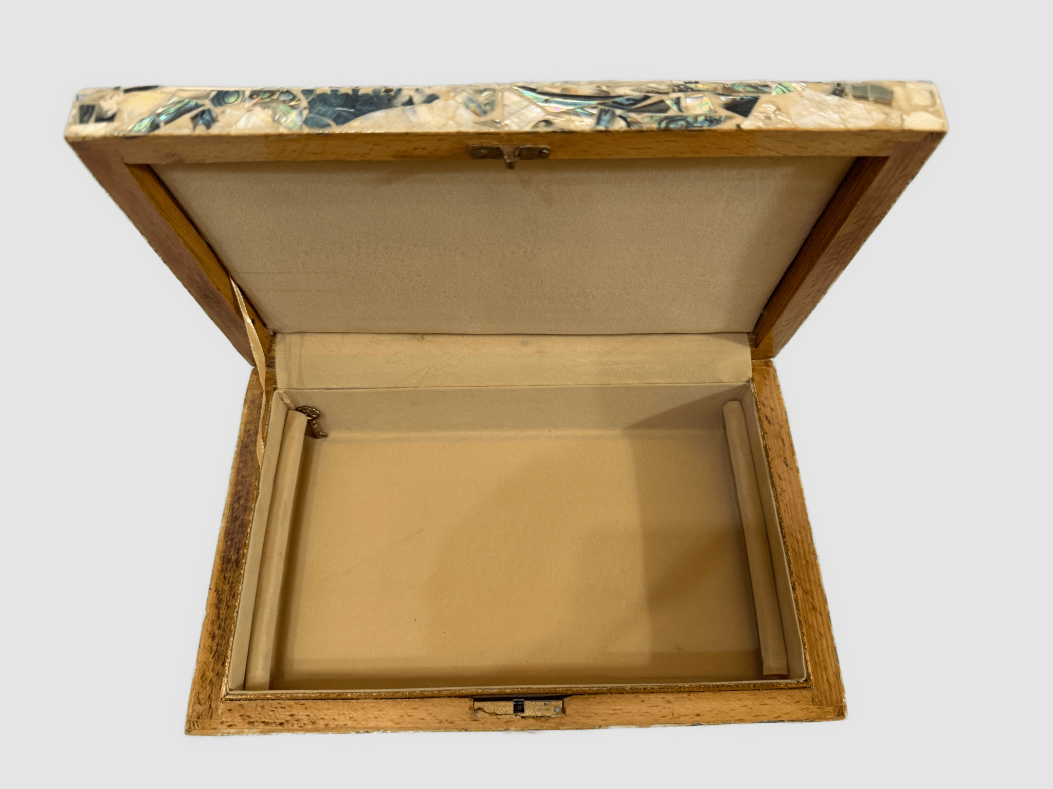 Handmade Mother of Pearl Jewelry Box – Solid Wood Luxury Storage Box - Laila Hand Made Gifts