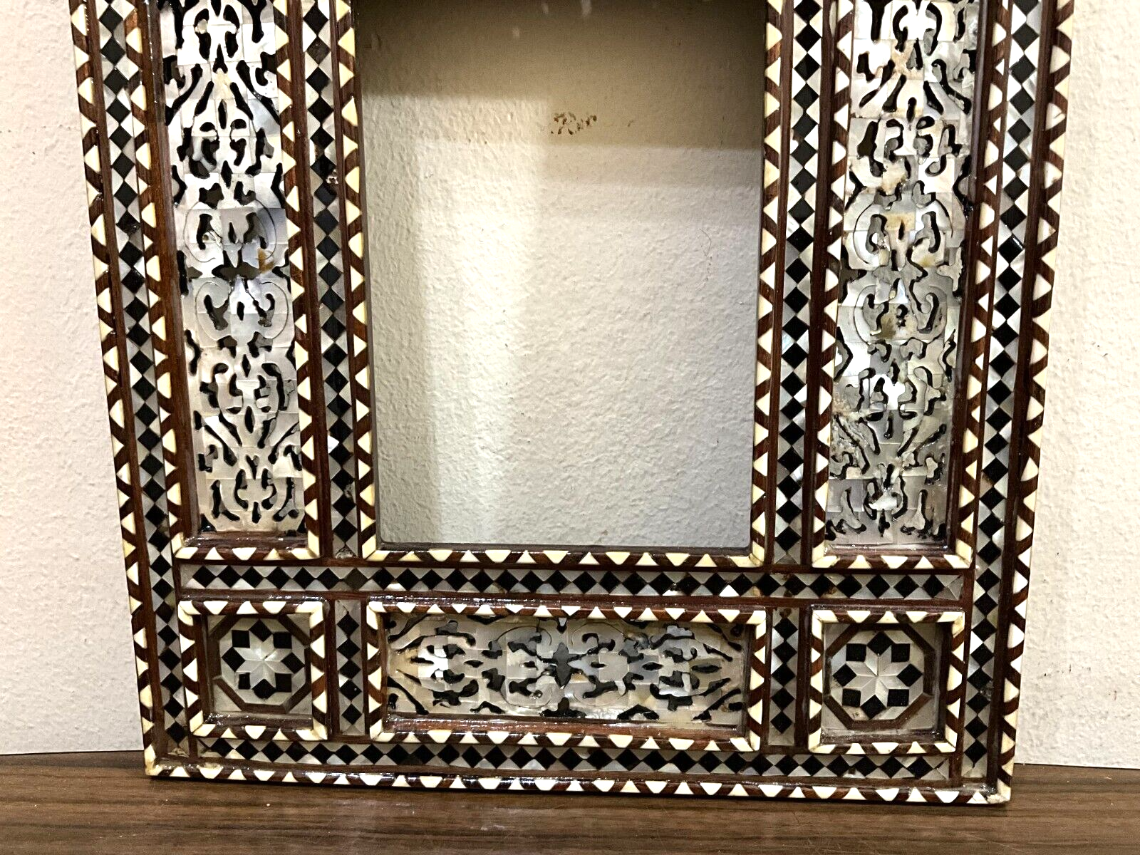 Handmade Mirror Wall Frames Decor, Art Decor Furniture, Wood Mirror Frame Inlaid