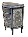 Handmade, Antique Style, Curving Wood Sideboard, Home Decore, Wooden Sideboard