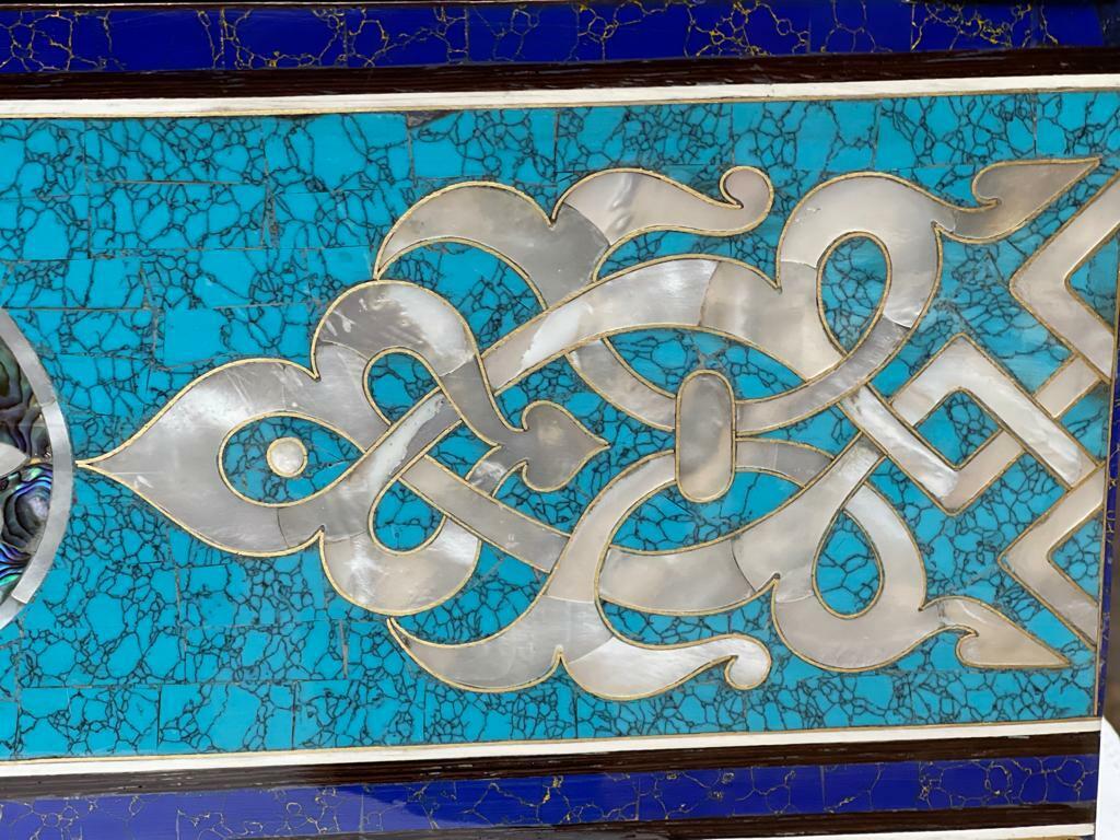 Handmade Wooden Jewelry Box Wood Trinket Storage Wood Box Mother of Pearl Inlay