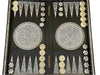 Handmade, Wooden Backgammon Board, Wood Chess Board, Mother of Pearl Inlay (20")