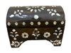Handmade Wooden Jewelry Box Wood Trinket Storage Wood Box Mother of Pearl Inlay