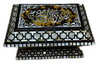 Handmade Wooden Jewelry Box Wood Trinket Storage Wood Box Mother of Pearl Inlay