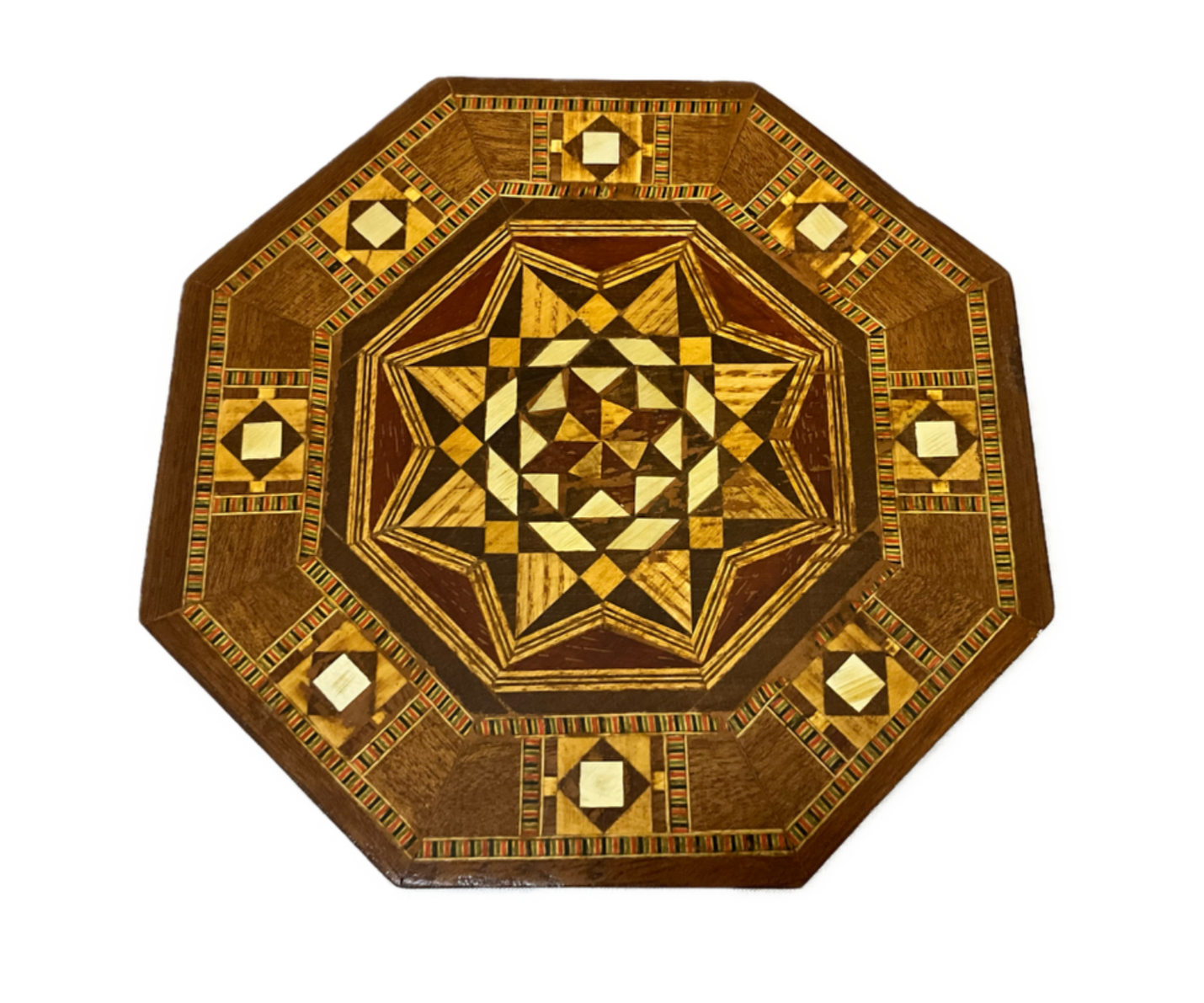 Handmade Wooden Jewelry Box Wood Trinket Storage Wood Box Marquetry Mosaic Inlay