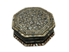 Handmade Octagonal Mother of Pearl Wooden Jewelry Box 8 Inch - Laila Hand Made Gifts