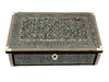 Handmade Wooden Jewelry Box with Mother of Pearl Inlay – Egyptian Craft Storage Box - Laila Hand Made Gifts