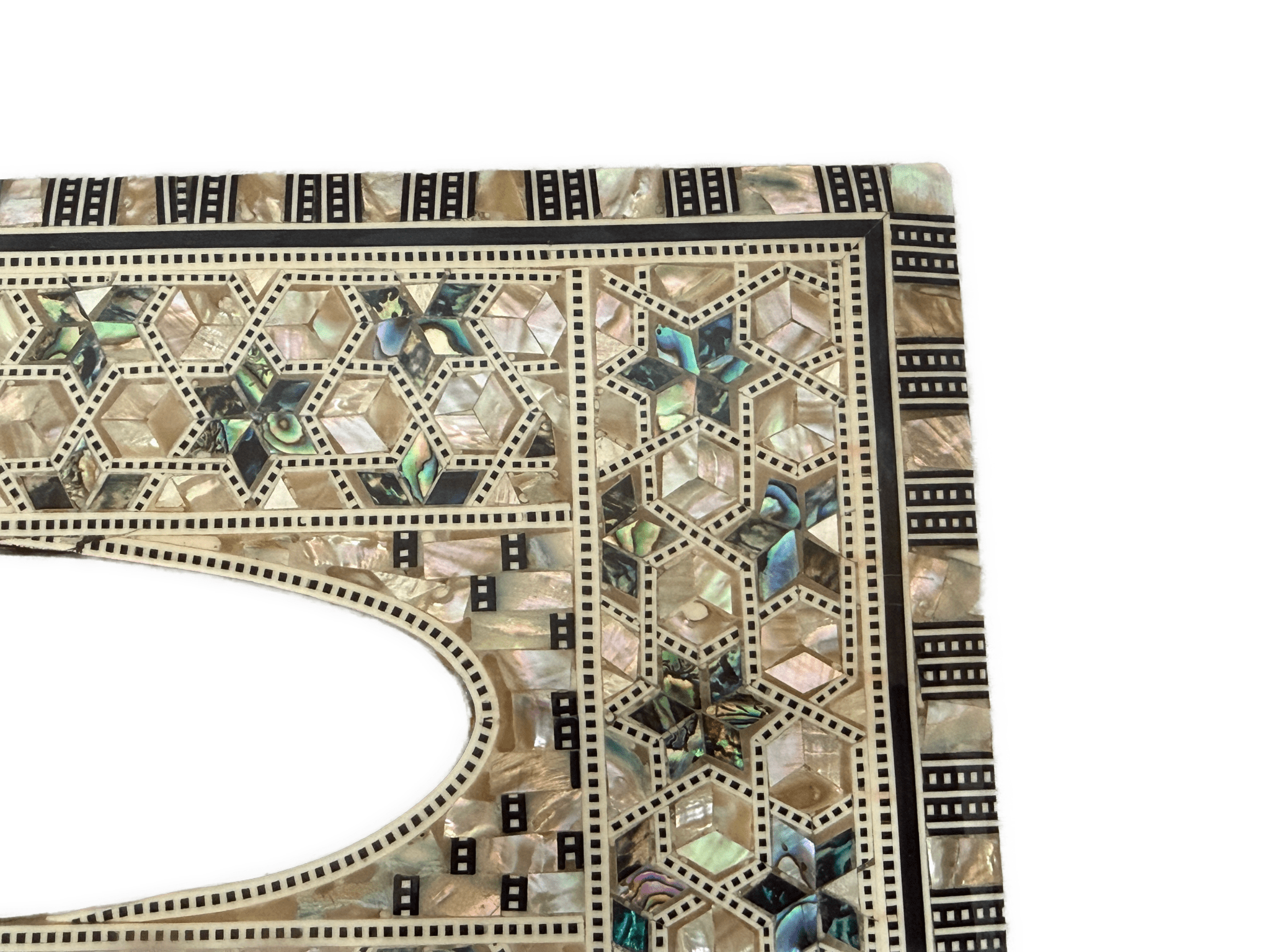 Handmade Mother of Pearl Inlaid Wooden Luxury Tissue Box Cover - Laila Hand Made Gifts