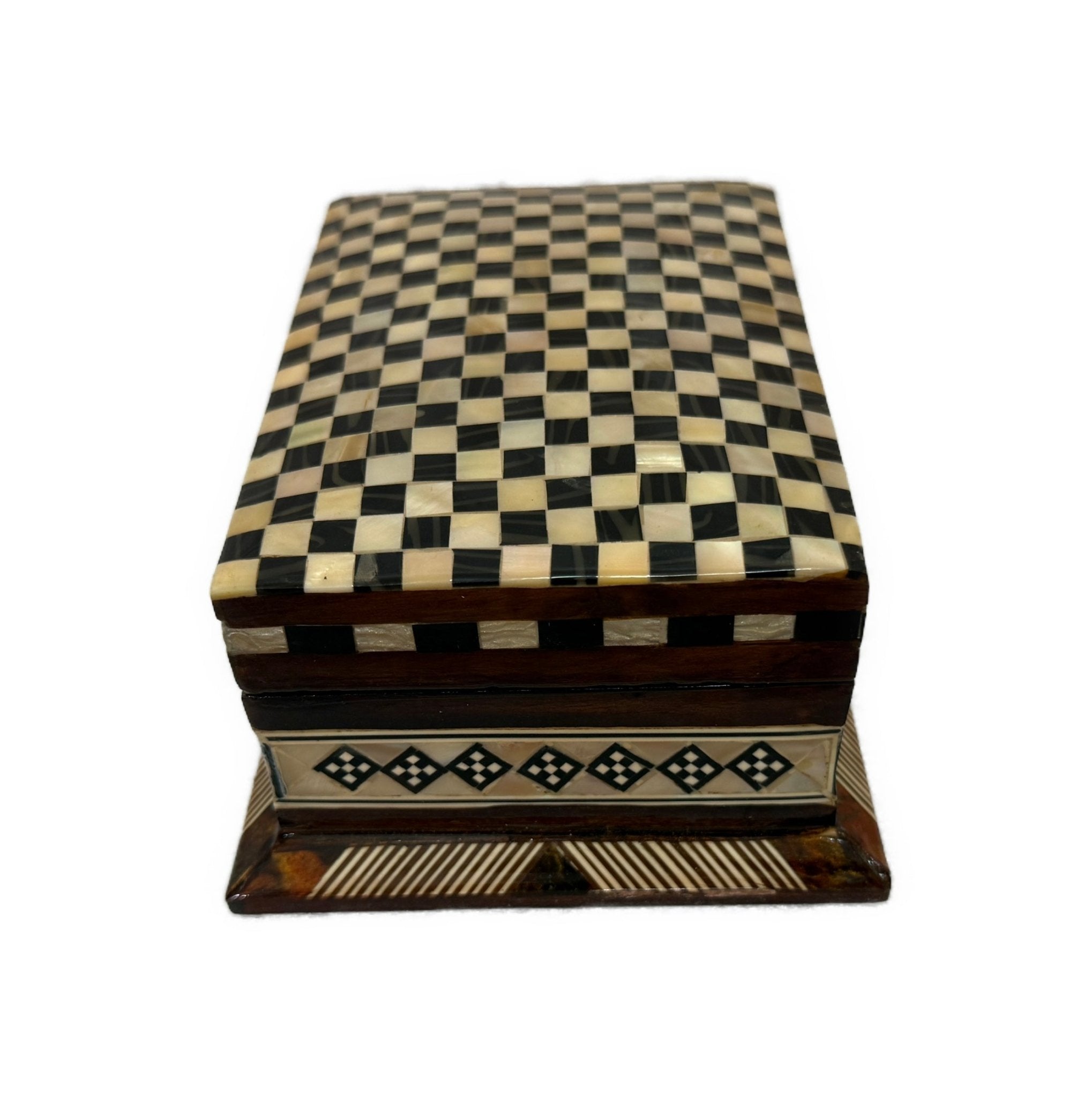 Handmade Mother of Pearl Keepsake Box – Luxury Wooden Gift Box - Laila Hand Made Gifts