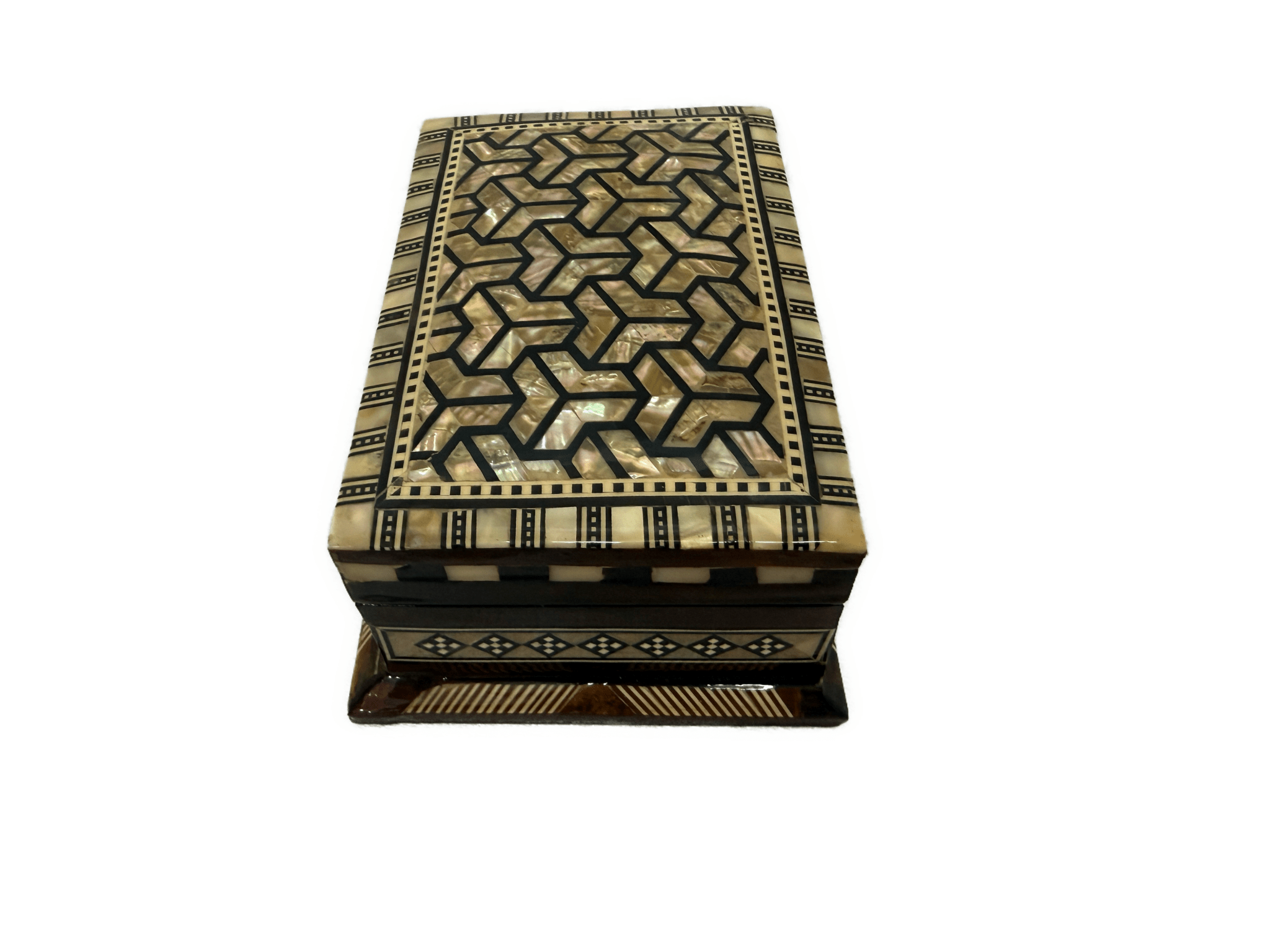 Handcrafted Mother of Pearl Keepsake Box – Luxury Wooden Jewelry Box (Copy) - Laila Hand Made Gifts