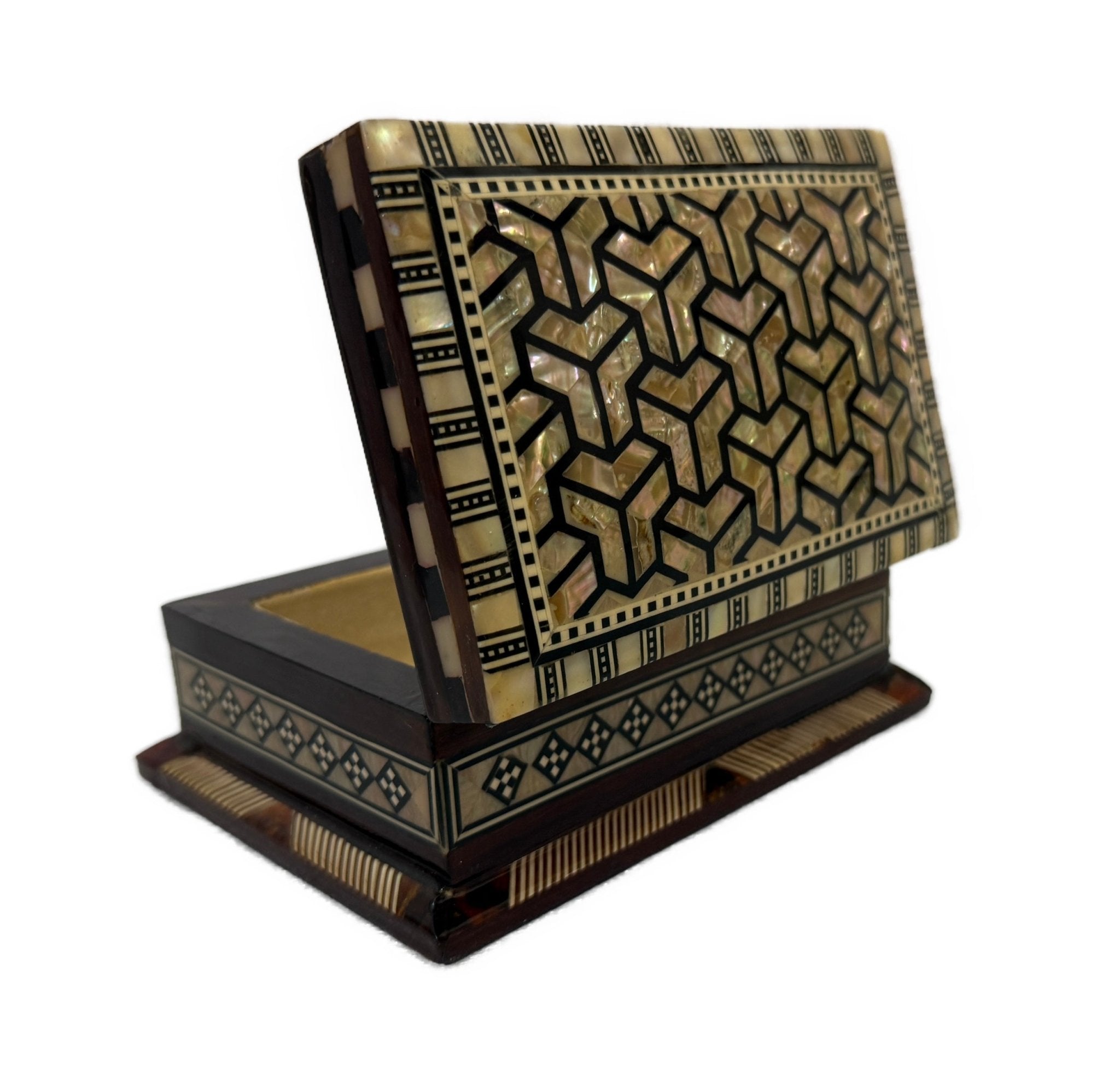 Handcrafted Mother of Pearl Keepsake Box – Luxury Wooden Jewelry Box - Laila Hand Made Gifts
