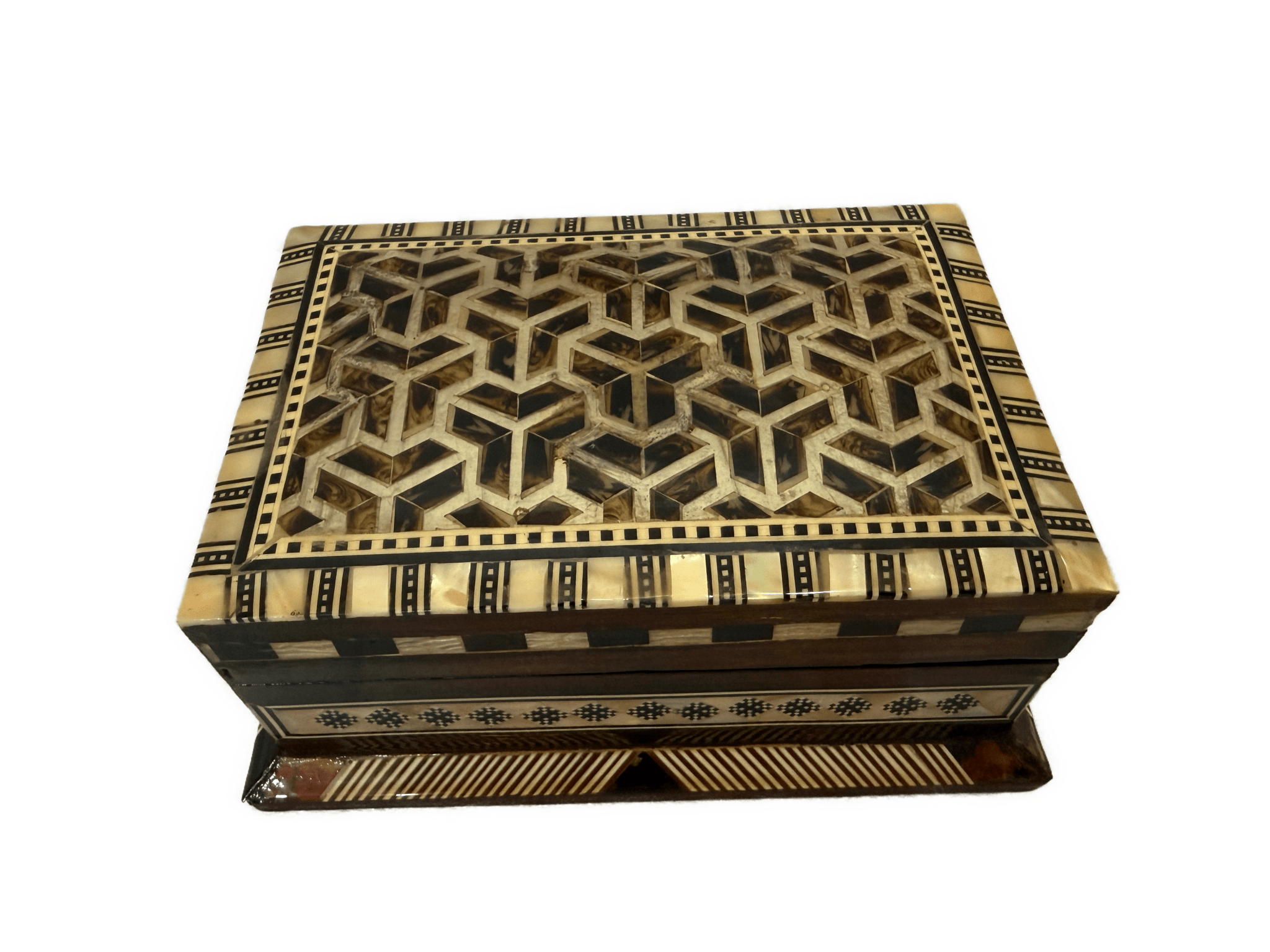 Handcrafted Mother of Pearl Keepsake Box – Luxury Wooden Jewelry Box (Copy) - Laila Hand Made Gifts