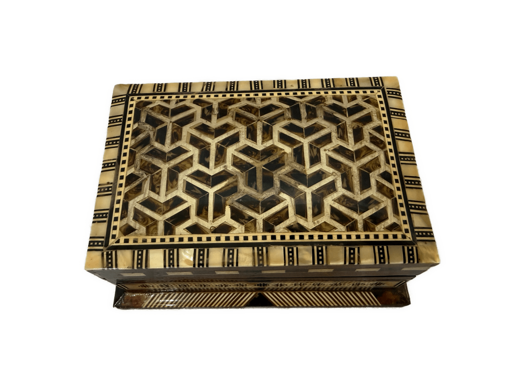 Handcrafted Mother of Pearl Keepsake Box – Luxury Wooden Jewelry Box (Copy) - Laila Hand Made Gifts