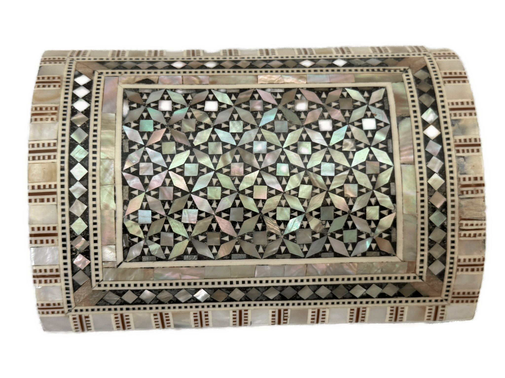 Handmade Mother of Pearl Treasure Chest Jewelry Box - Laila Hand Made Gifts