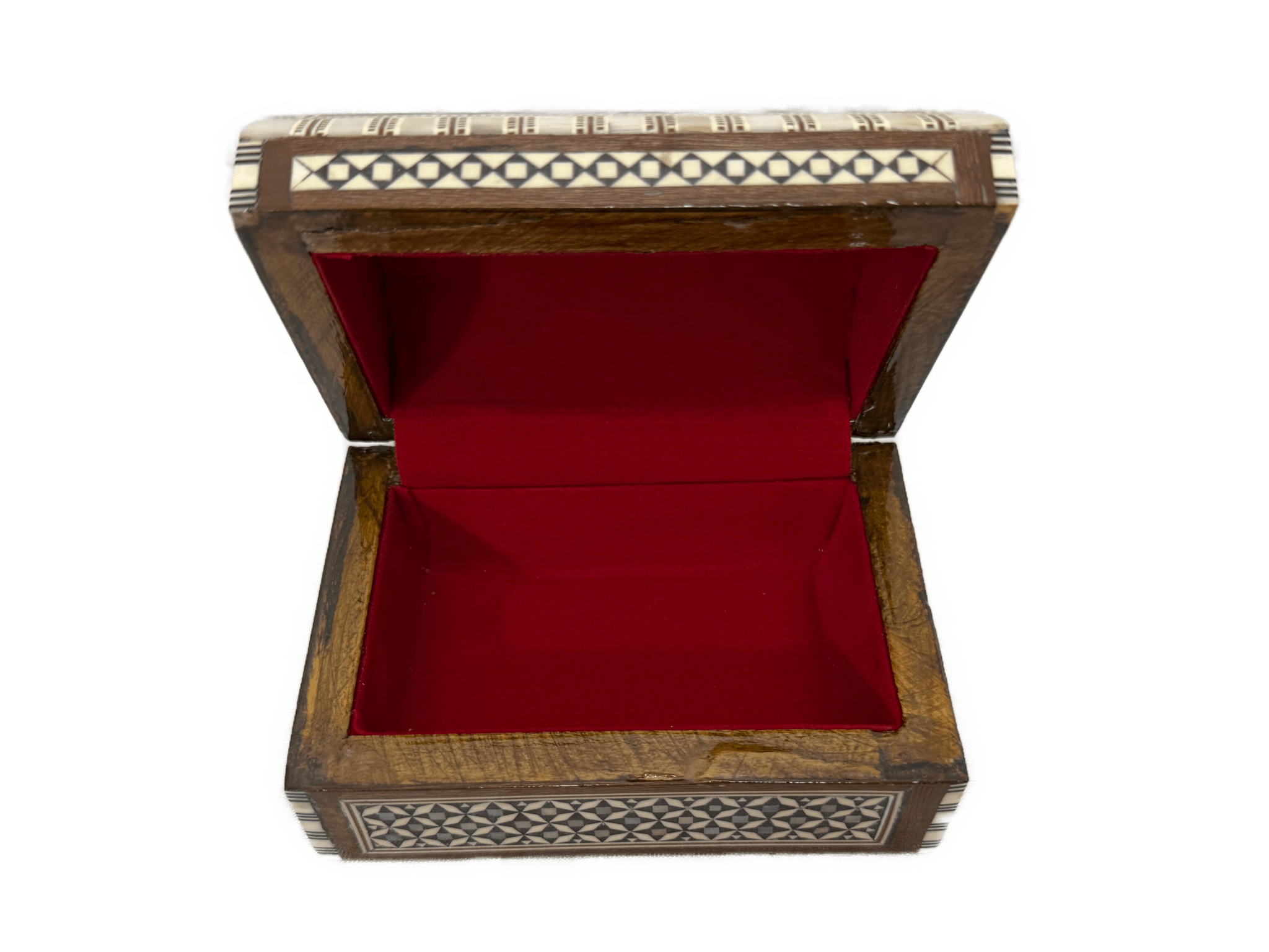 Handmade Mother of Pearl Treasure Chest Jewelry Box - Laila Hand Made Gifts