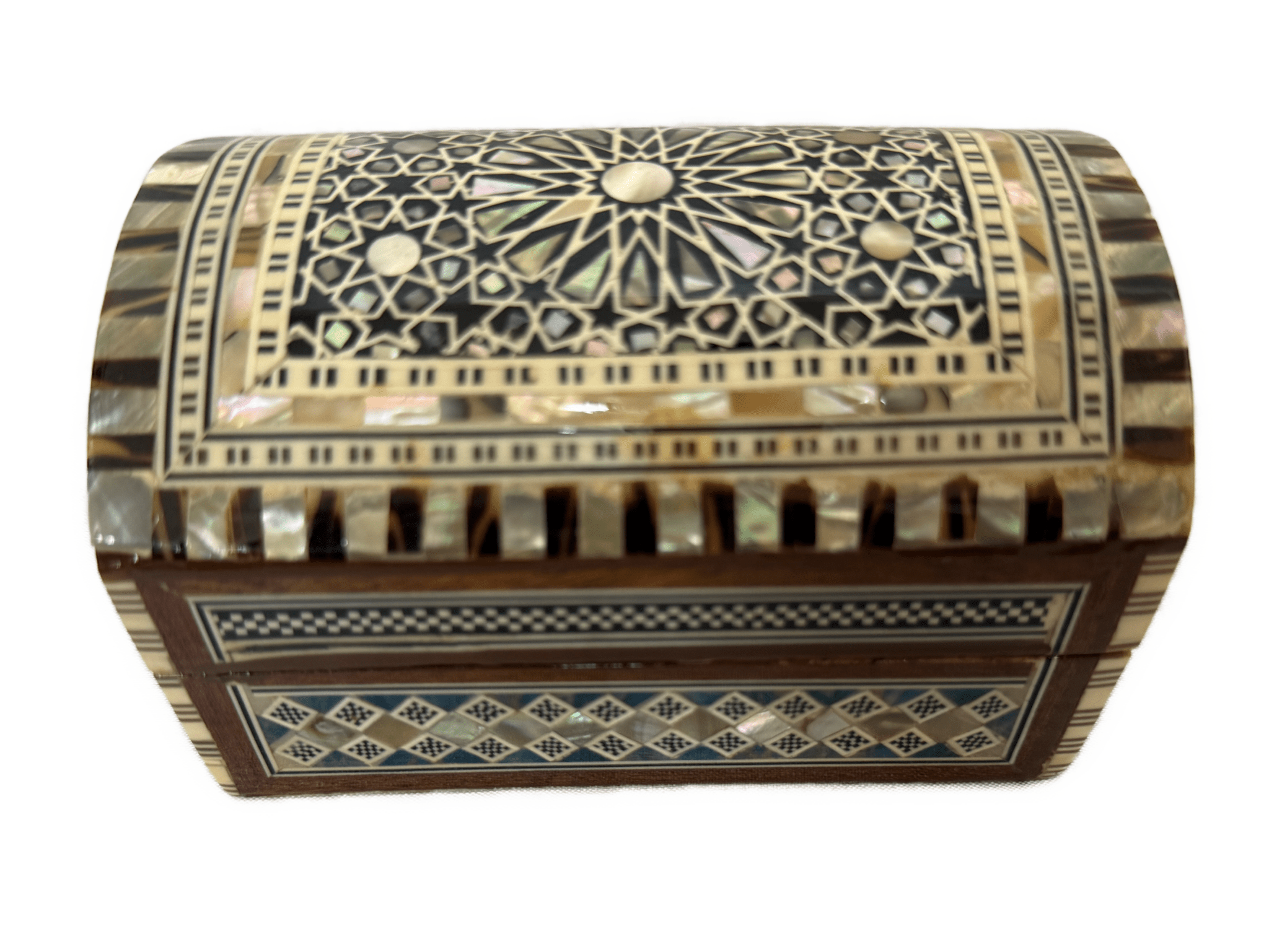 Handmade Mother of Pearl Keepsake Box – Luxury Wooden Chest - Laila Hand Made Gifts