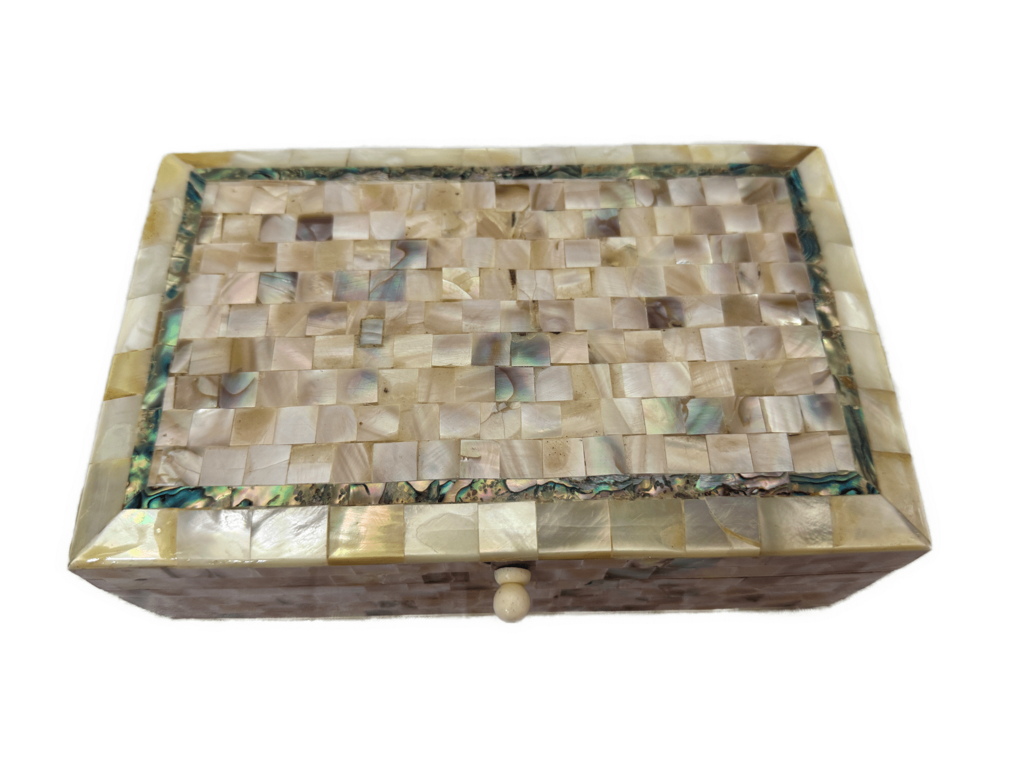 Handmade Mother of Pearl Jewelry Box Wooden Keepsake Box - Laila Hand Made Gifts