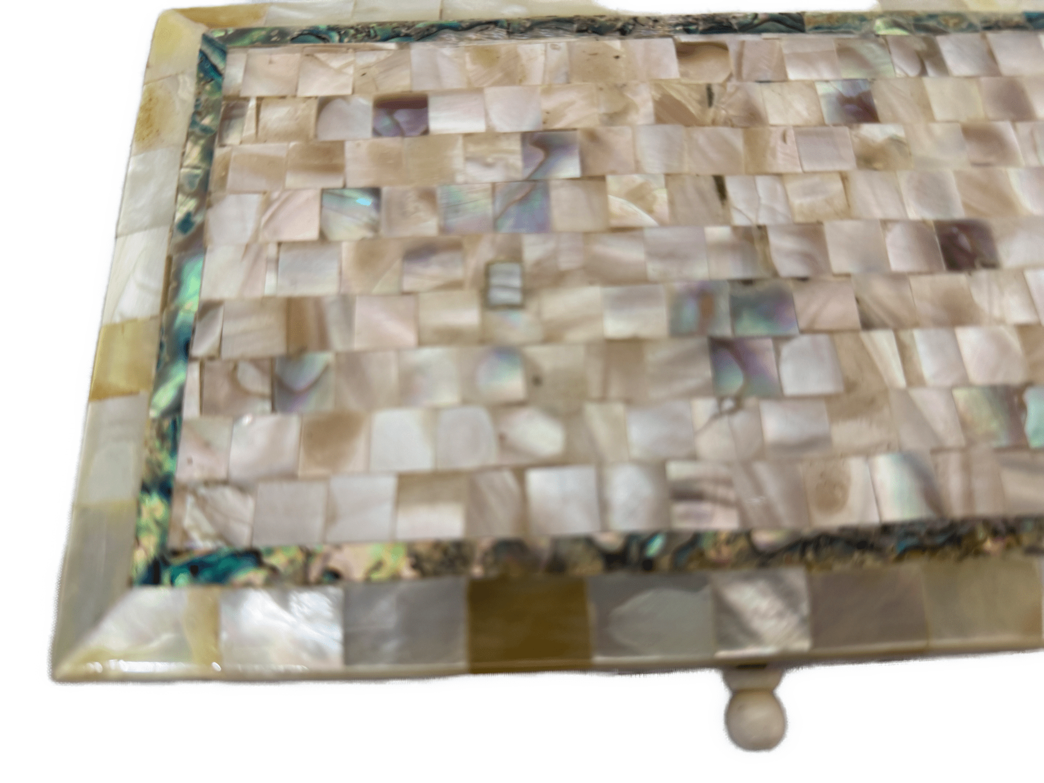 Handmade Mother of Pearl Jewelry Box Wooden Keepsake Box - Laila Hand Made Gifts