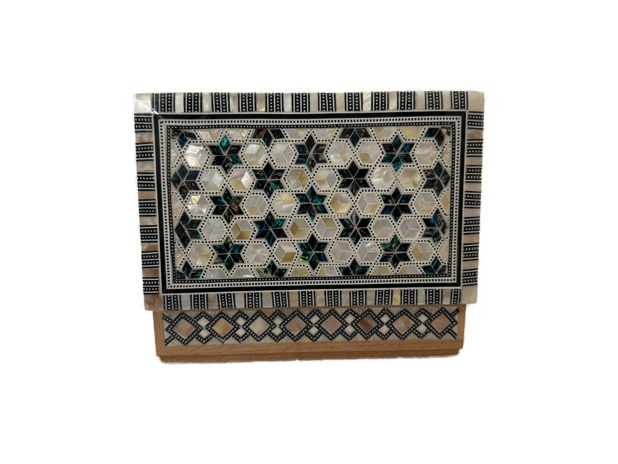Handmade Mother of Pearl Jewelry Box – Luxury Wooden Keepsake Box - Laila Hand Made Gifts