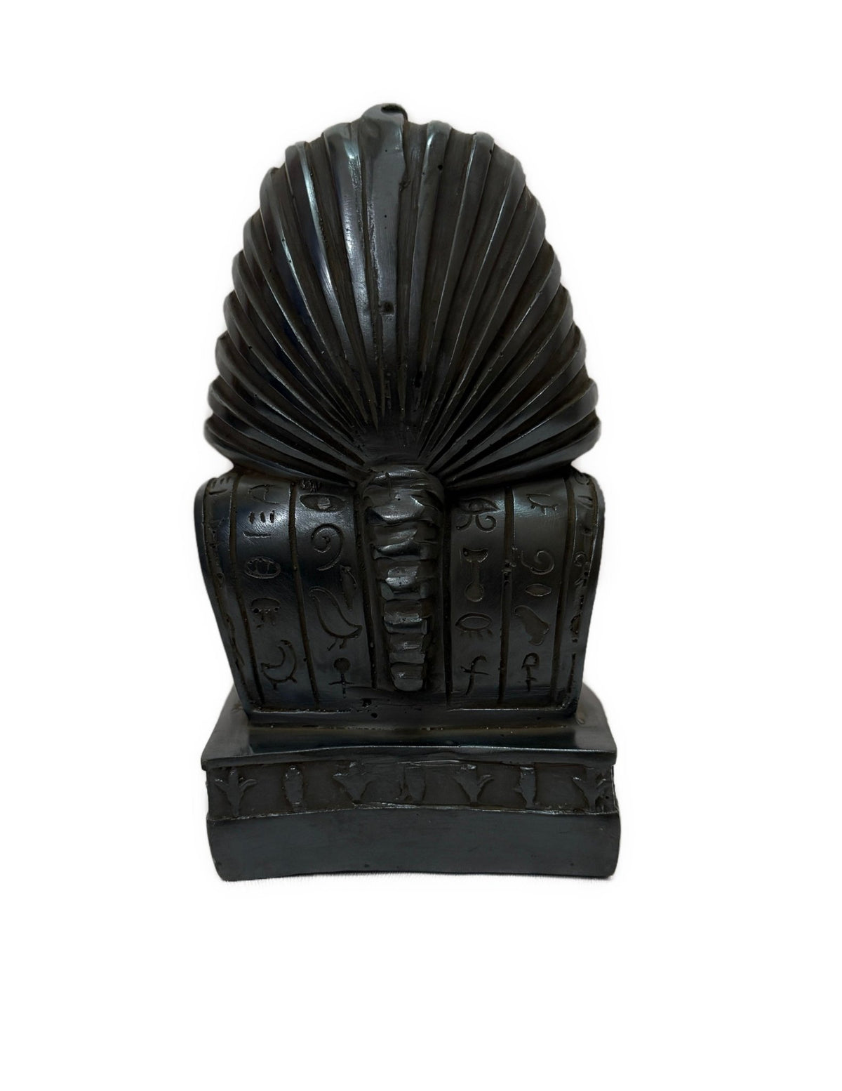 Egyptian Basalt Pharaoh Bust Statue – Ancient Egypt Decor - Laila Hand Made Gifts