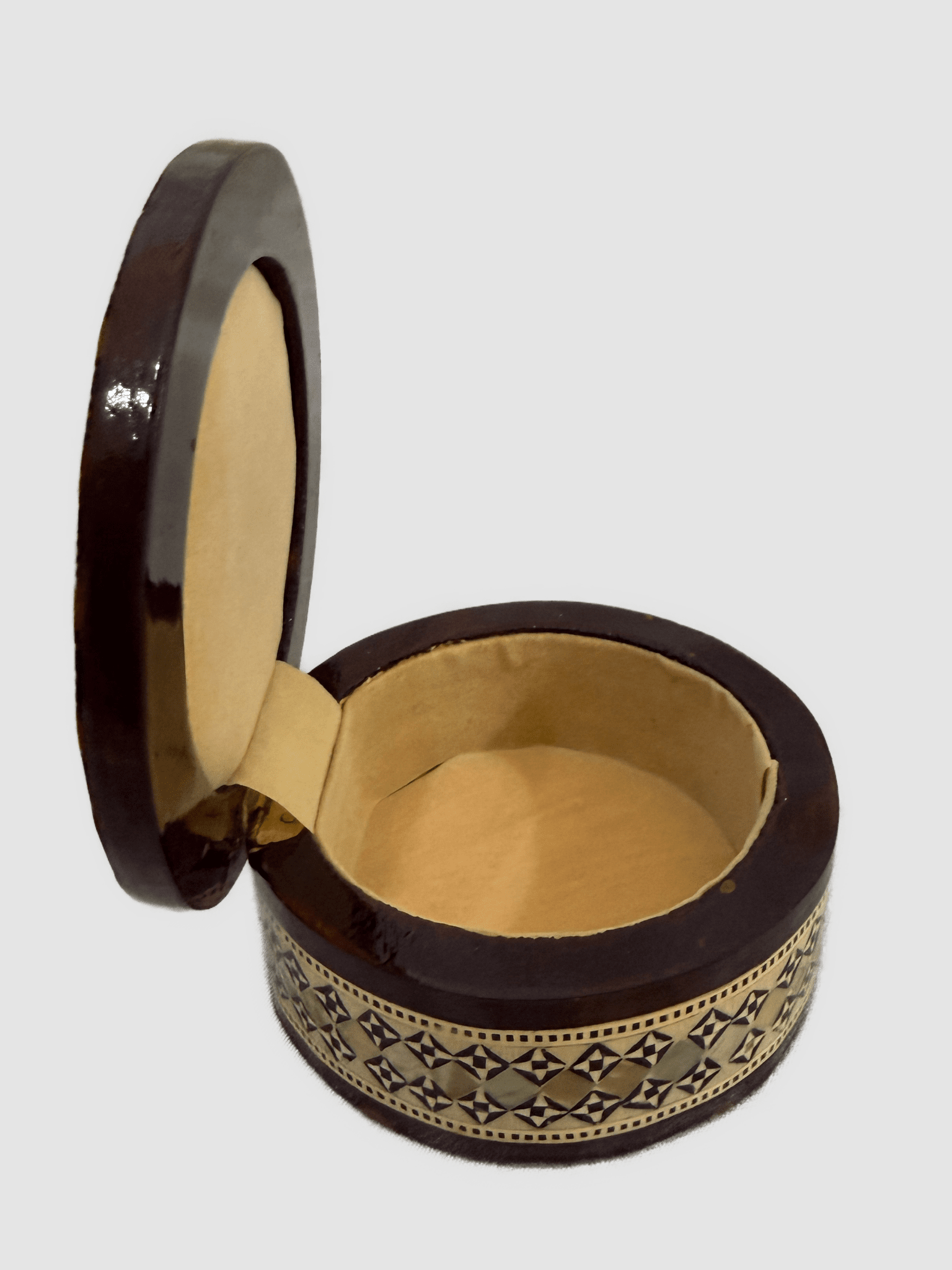 Handmade Mother of Pearl Jewelry Box – Egyptian Inlay Wooden Trinket Box - Laila Hand Made Gifts