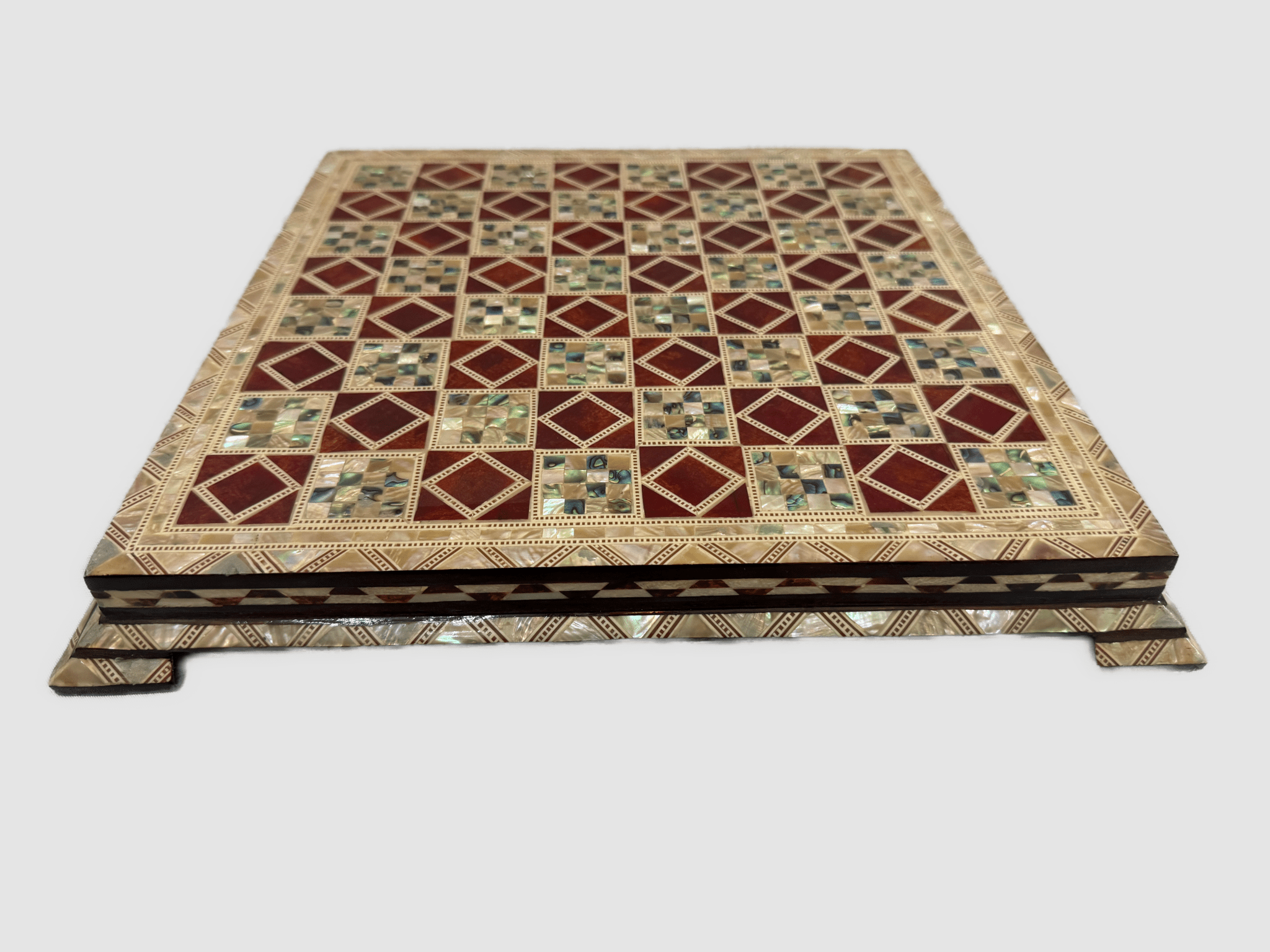 Handcrafted Mother of Pearl Chess Board - Laila Hand Made Gifts