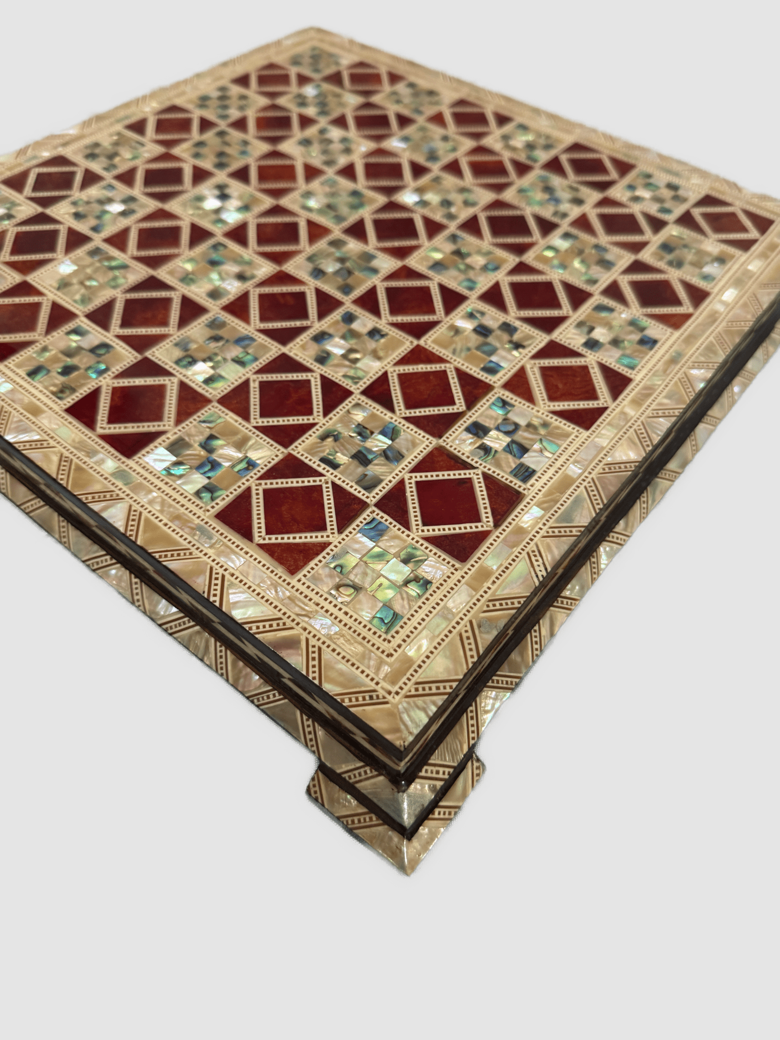 Handcrafted Mother of Pearl Chess Board - Laila Hand Made Gifts