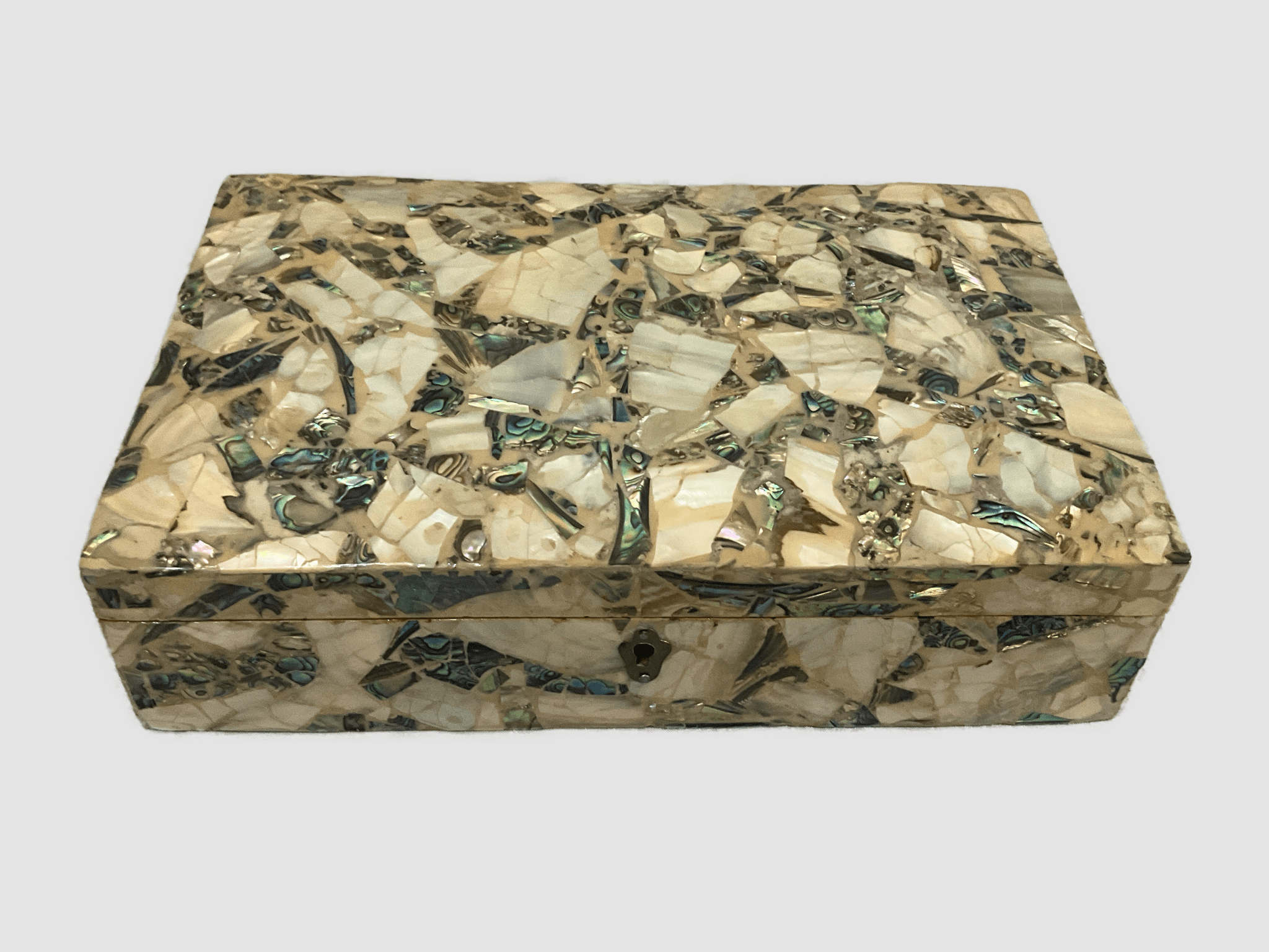 Handmade Mother of Pearl Jewelry Box – Solid Wood Luxury Storage Box - Laila Hand Made Gifts