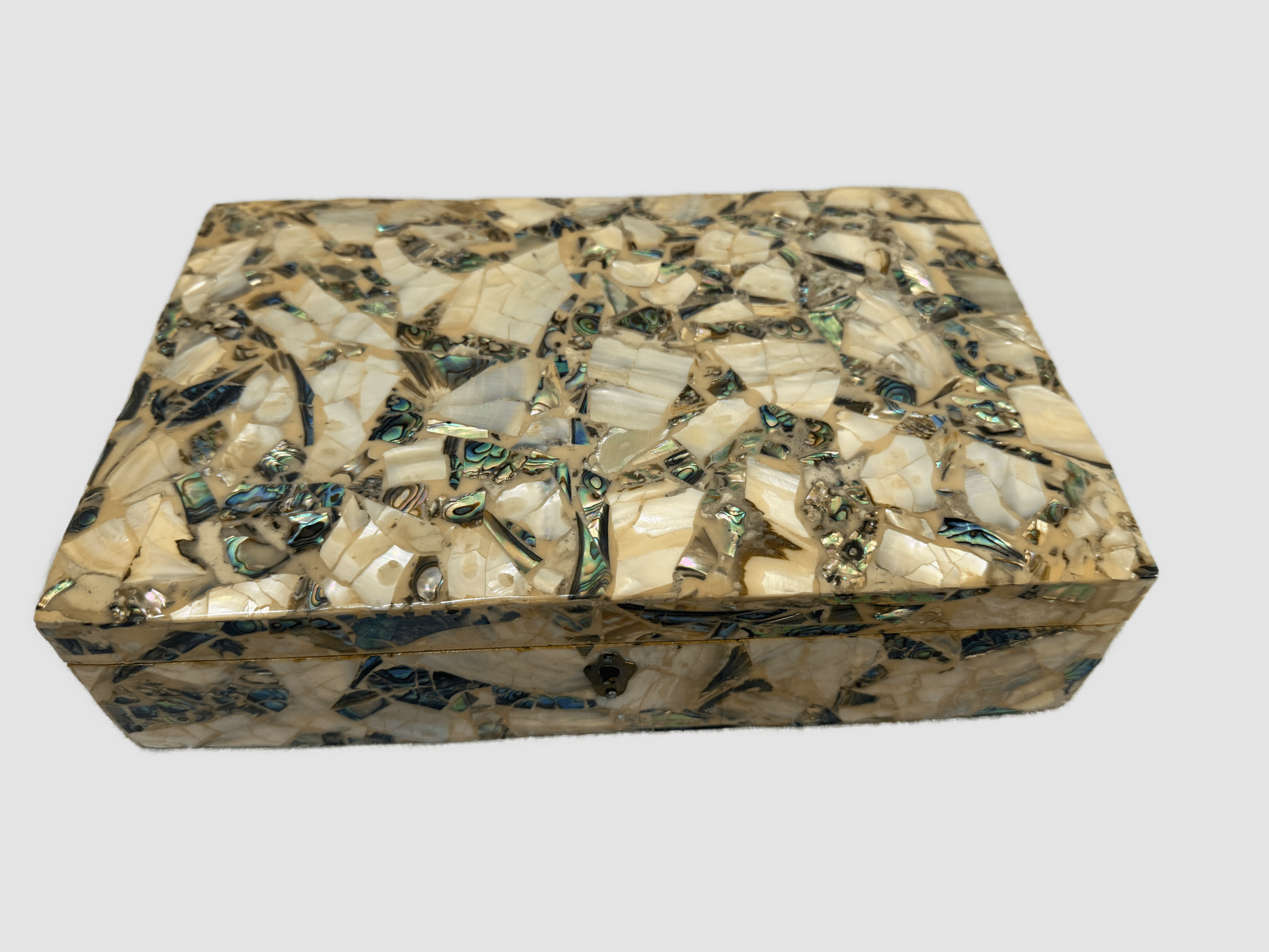 Handmade Mother of Pearl Jewelry Box – Solid Wood Luxury Storage Box - Laila Hand Made Gifts