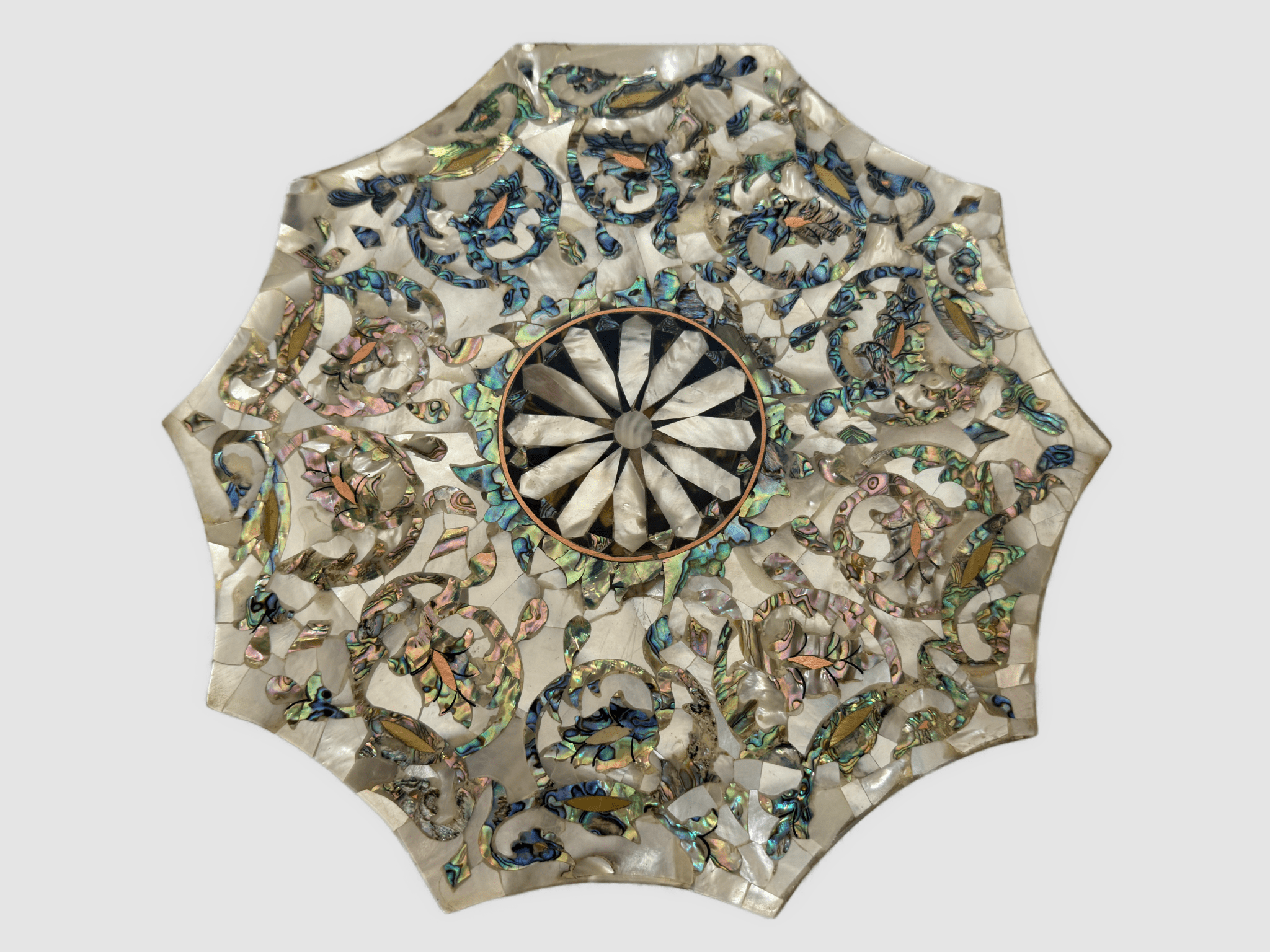 Handmade Wooden Jewelry Box with Mother of Pearl Inlay – Luxury Trinket Storage Box - Laila Hand Made Gifts