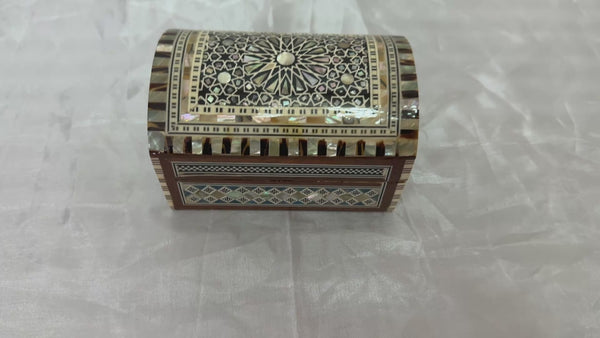 Handmade Mother of Pearl Keepsake Box – Luxury Wooden Box